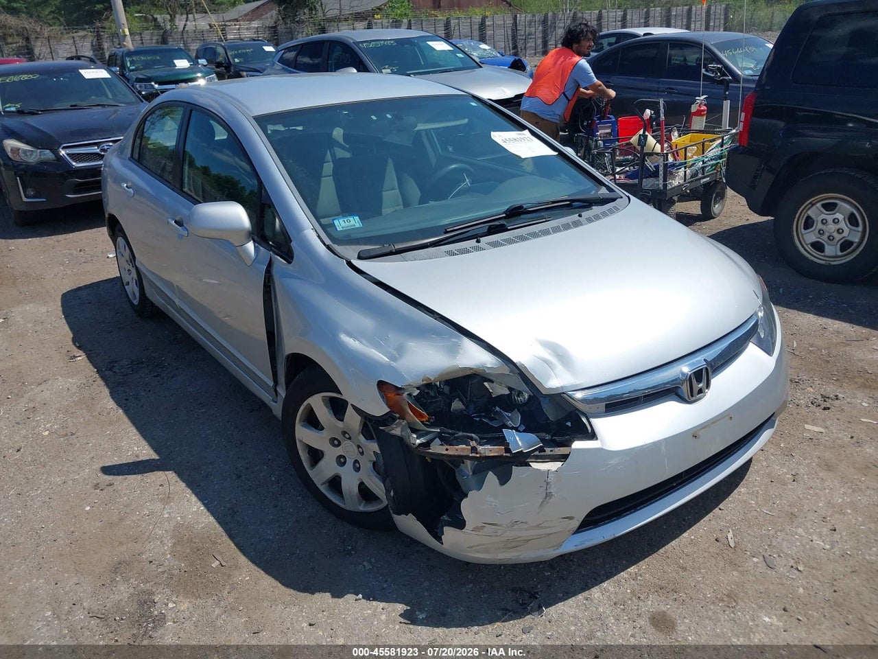 2HGFA16598H****** · 2008 HONDA CIVIC LX