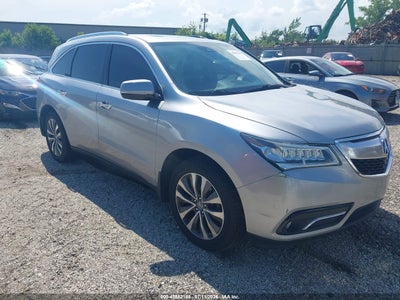 5FRYD4H47GB****** · 2016 ACURA MDX TECHNOLOGY   ACURAWATCH PLUS PACKAGES/TECHNOLOGY PACKAGE