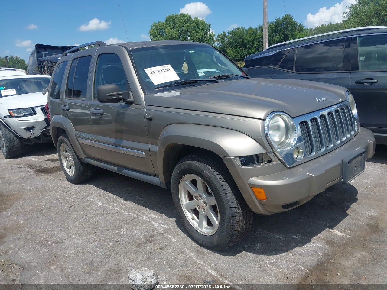 1J4GK58K67W****** · 2007 JEEP LIBERTY LIMITED EDITION