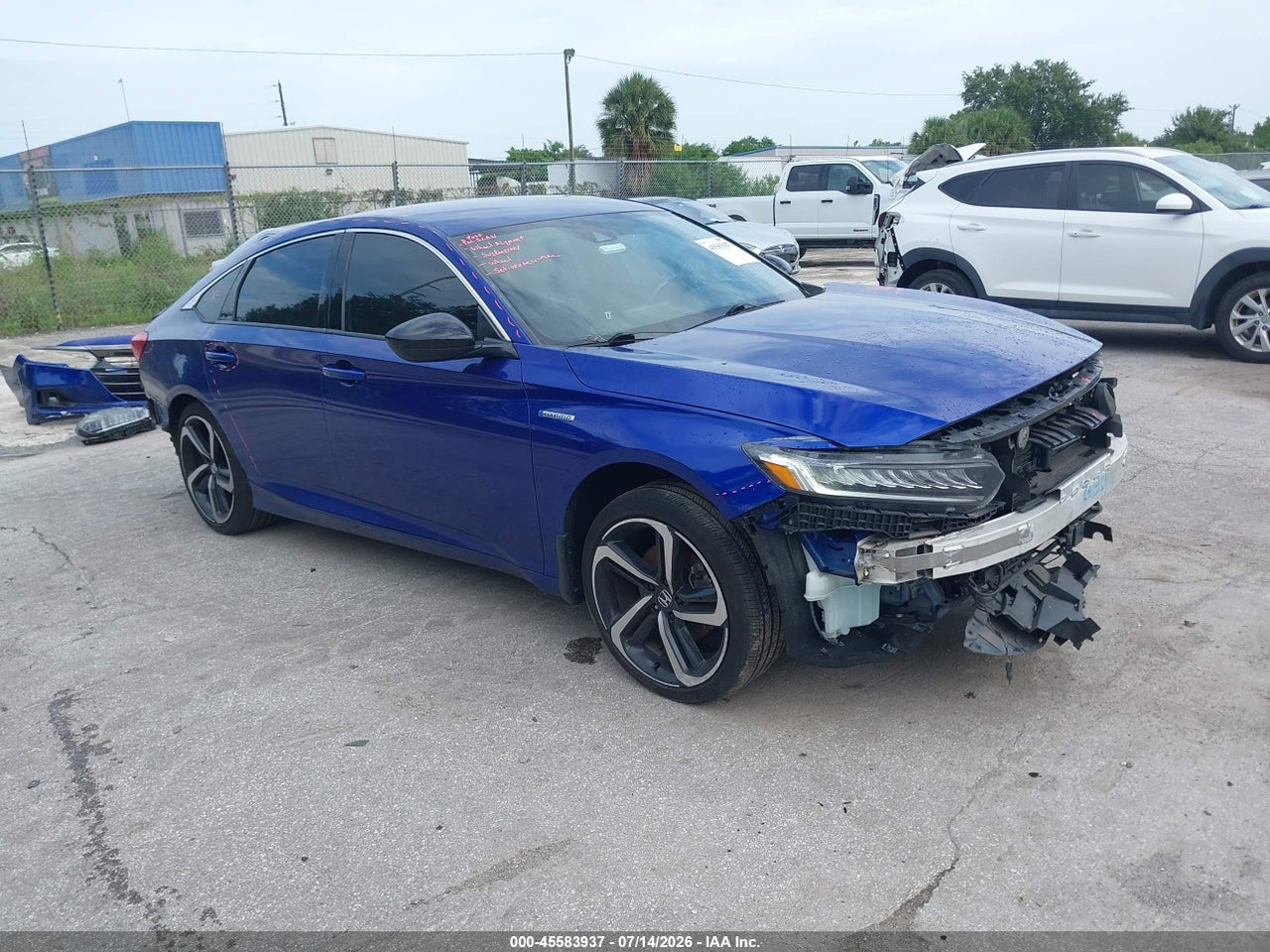 1HGCV3F20NA****** · 2022 HONDA ACCORD HYBRID SPORT