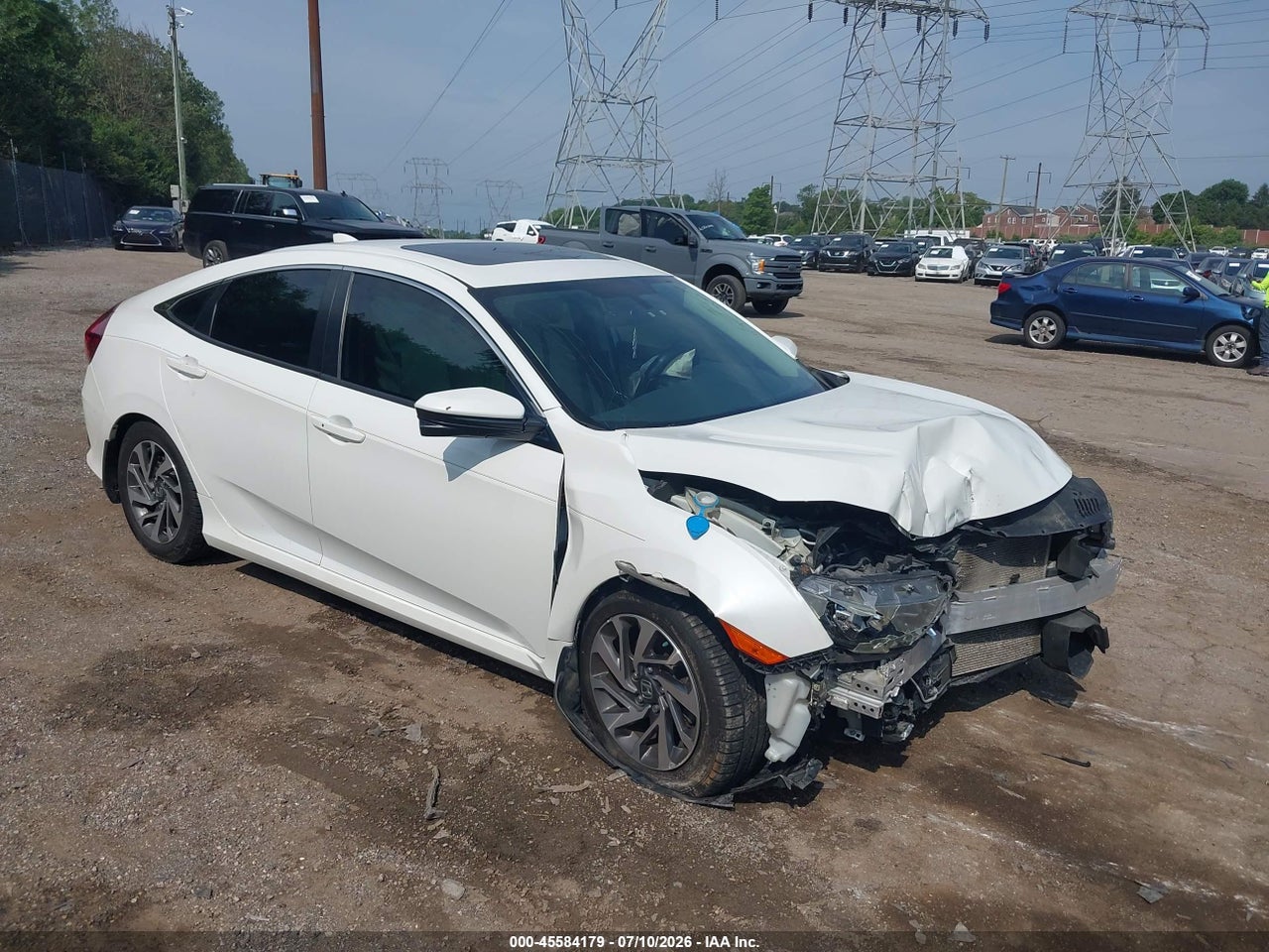 2HGFC2F70JH****** · 2018 HONDA CIVIC EX