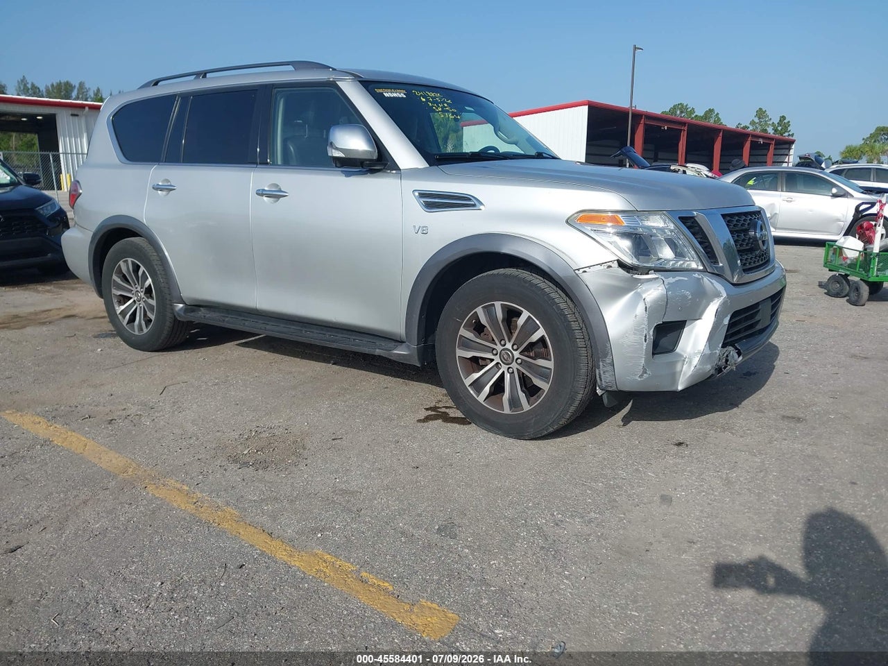 JN8AY2ND7L9****** · 2020 NISSAN ARMADA SL 2WD