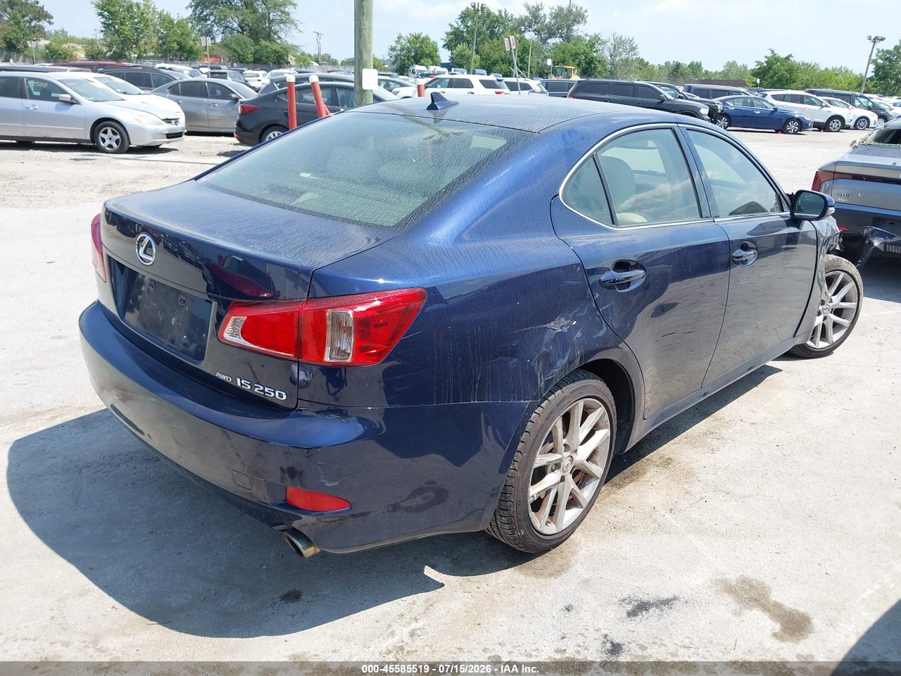 2012 LEXUS IS 250 · 4/11