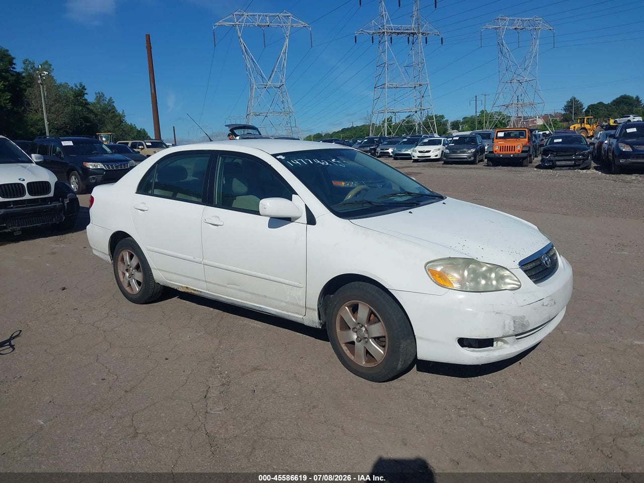 2T1BR32E97C****** · 2007 TOYOTA COROLLA LE