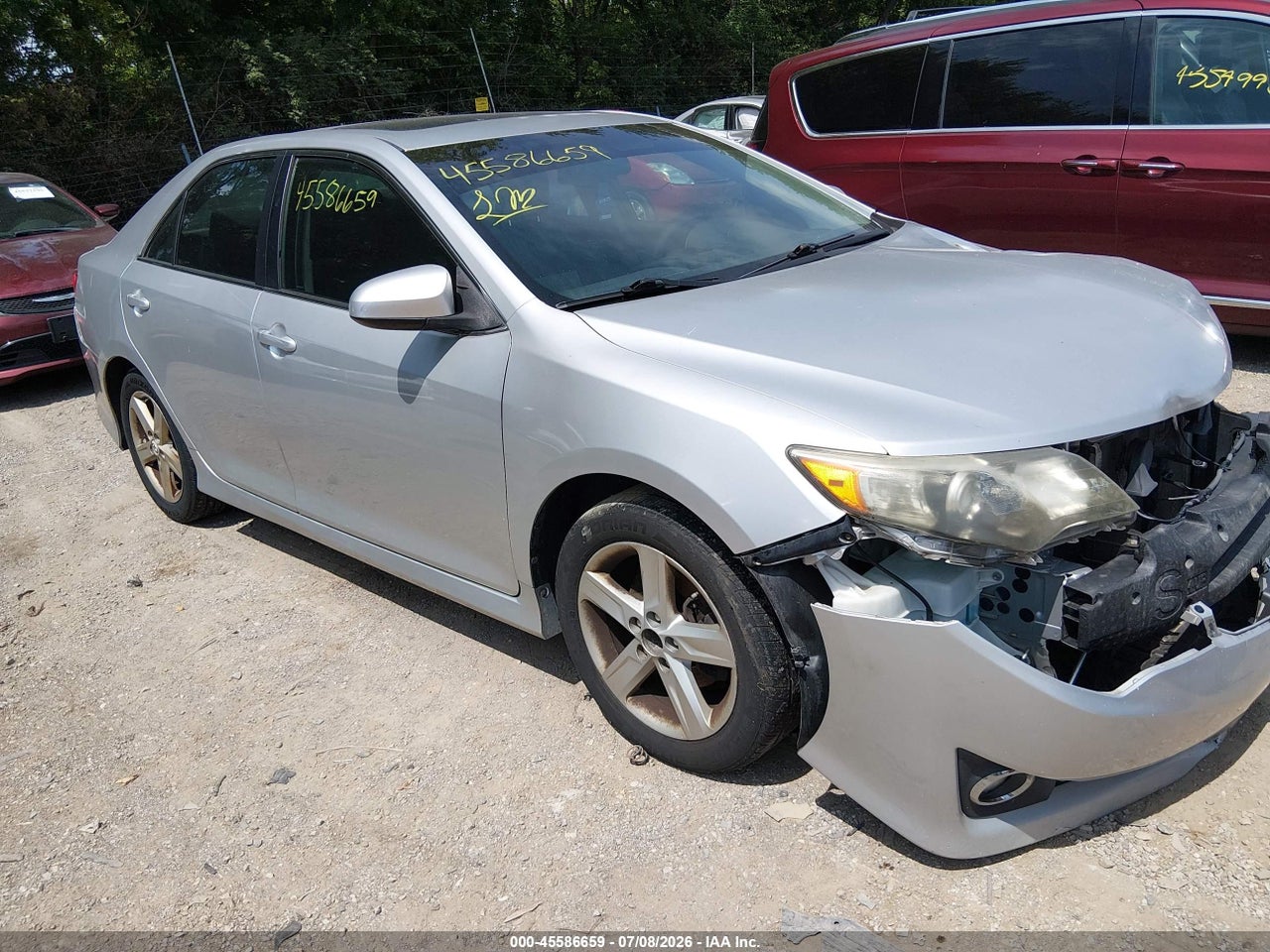 4T1BF1FK5CU****** · 2012 TOYOTA CAMRY SE