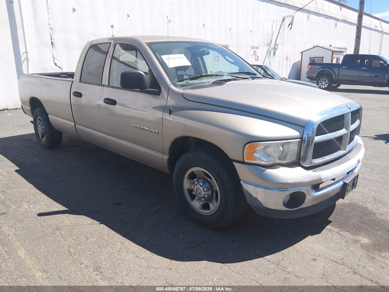 3D7KR28C85G****** · 2005 DODGE RAM 2500 SLT/LARAMIE