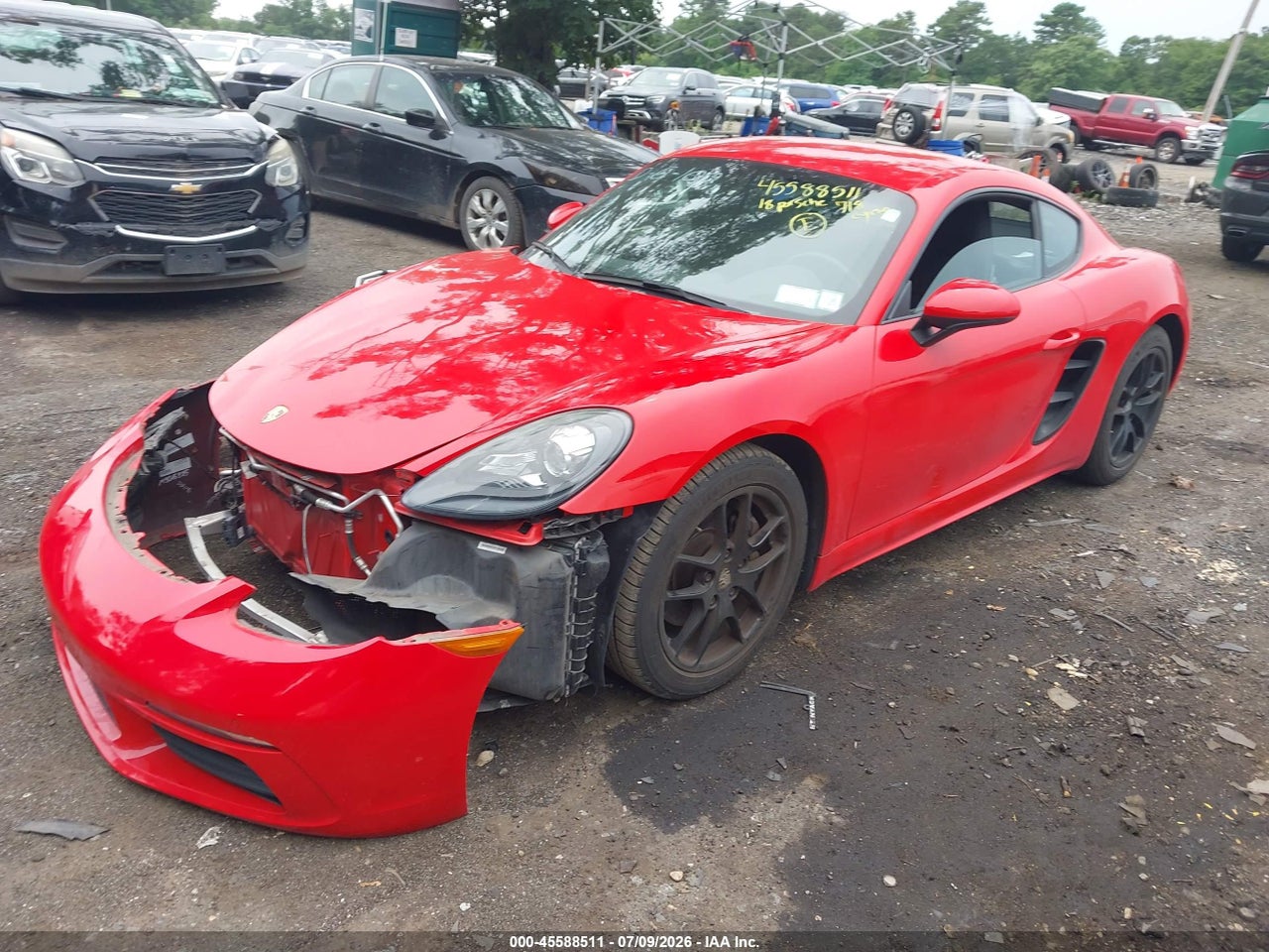 WP0AA2A82JK****** · 2018 PORSCHE 718 CAYMAN   · 2/11