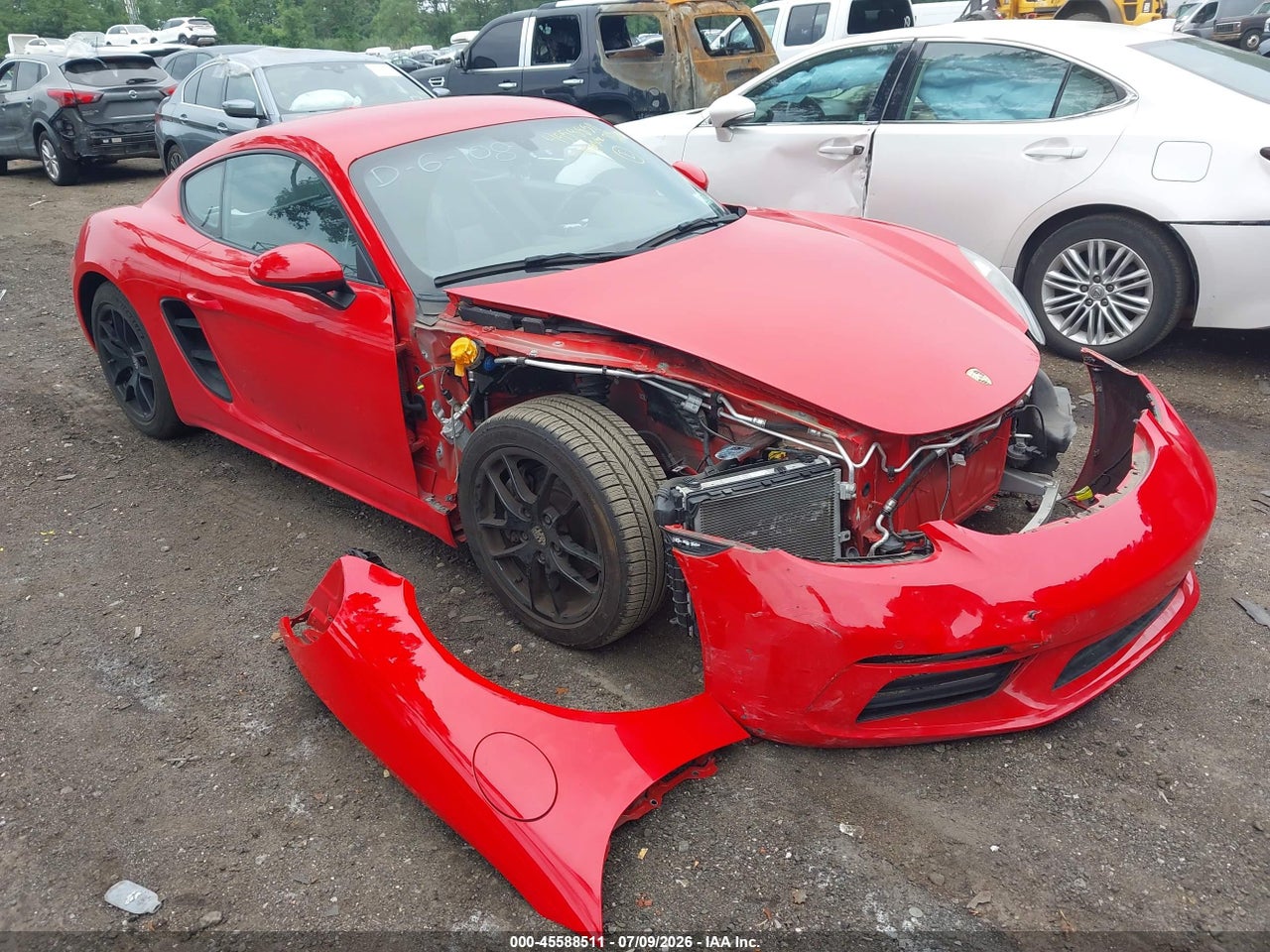 WP0AA2A82JK****** · 2018 PORSCHE 718 CAYMAN