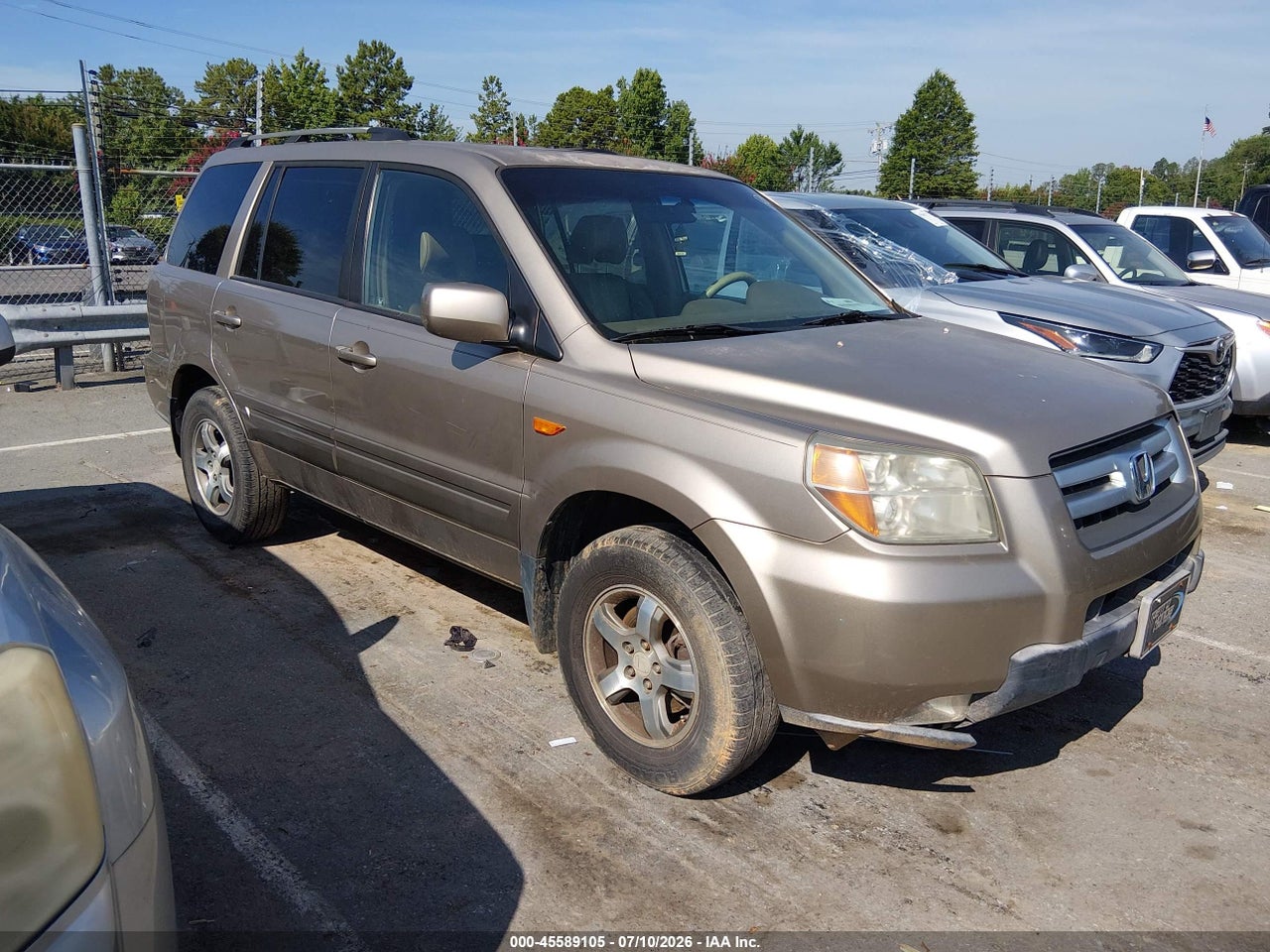 5FNYF28797B****** · 2007 HONDA PILOT EX-L