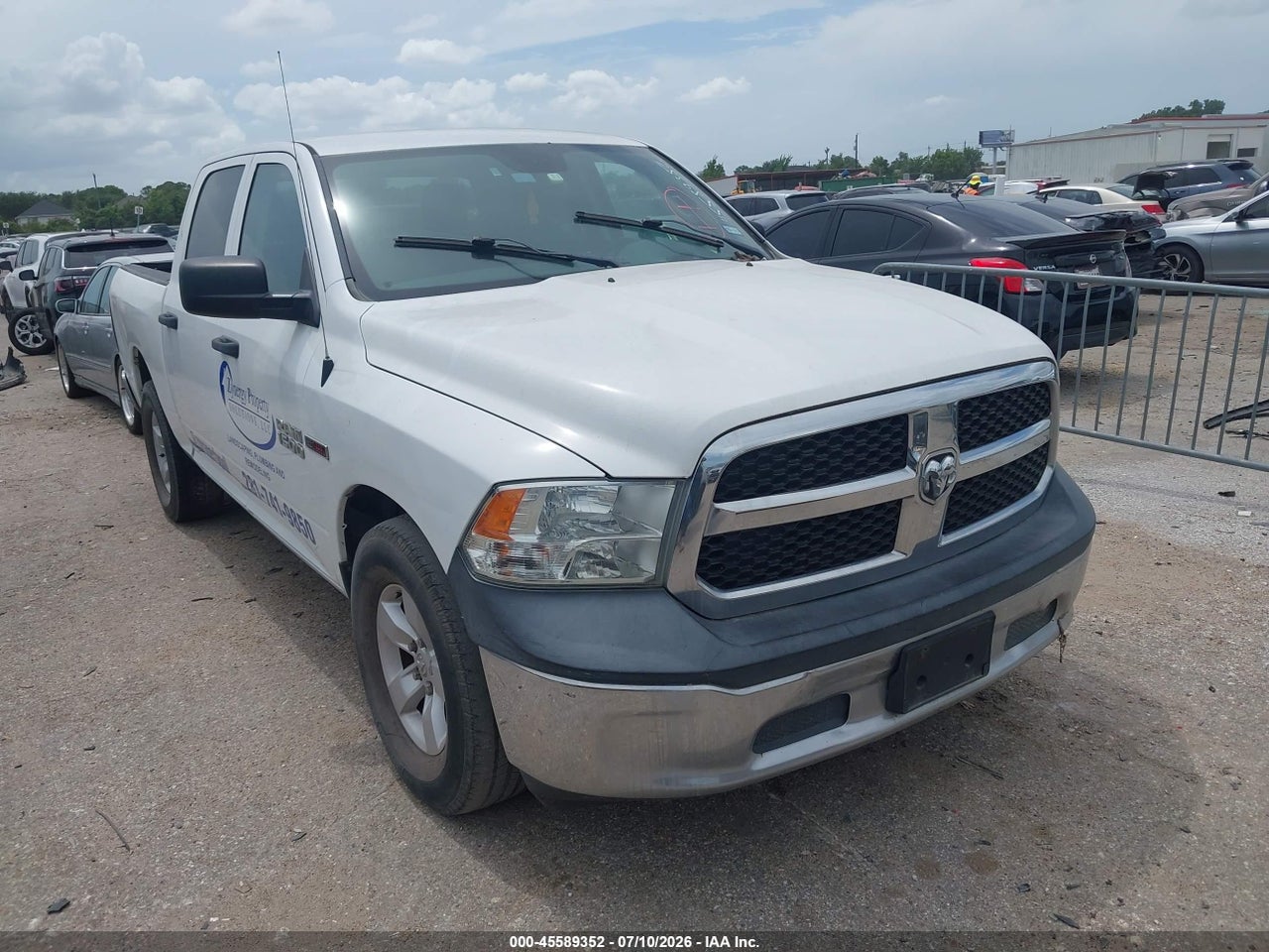 1C6RR6KM2FS****** · 2015 RAM 1500 TRADESMAN