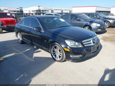 WDDGF4HB7CR****** · 2012 MERCEDES-BENZ C 250 SPORT