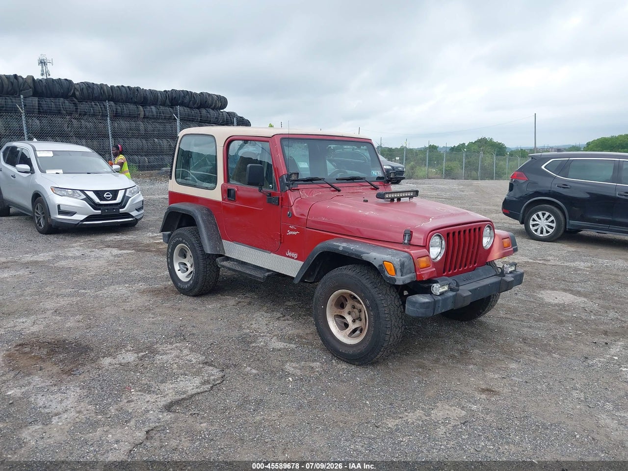 1J4FY19S3XP****** · 1999 JEEP WRANGLER SPORT