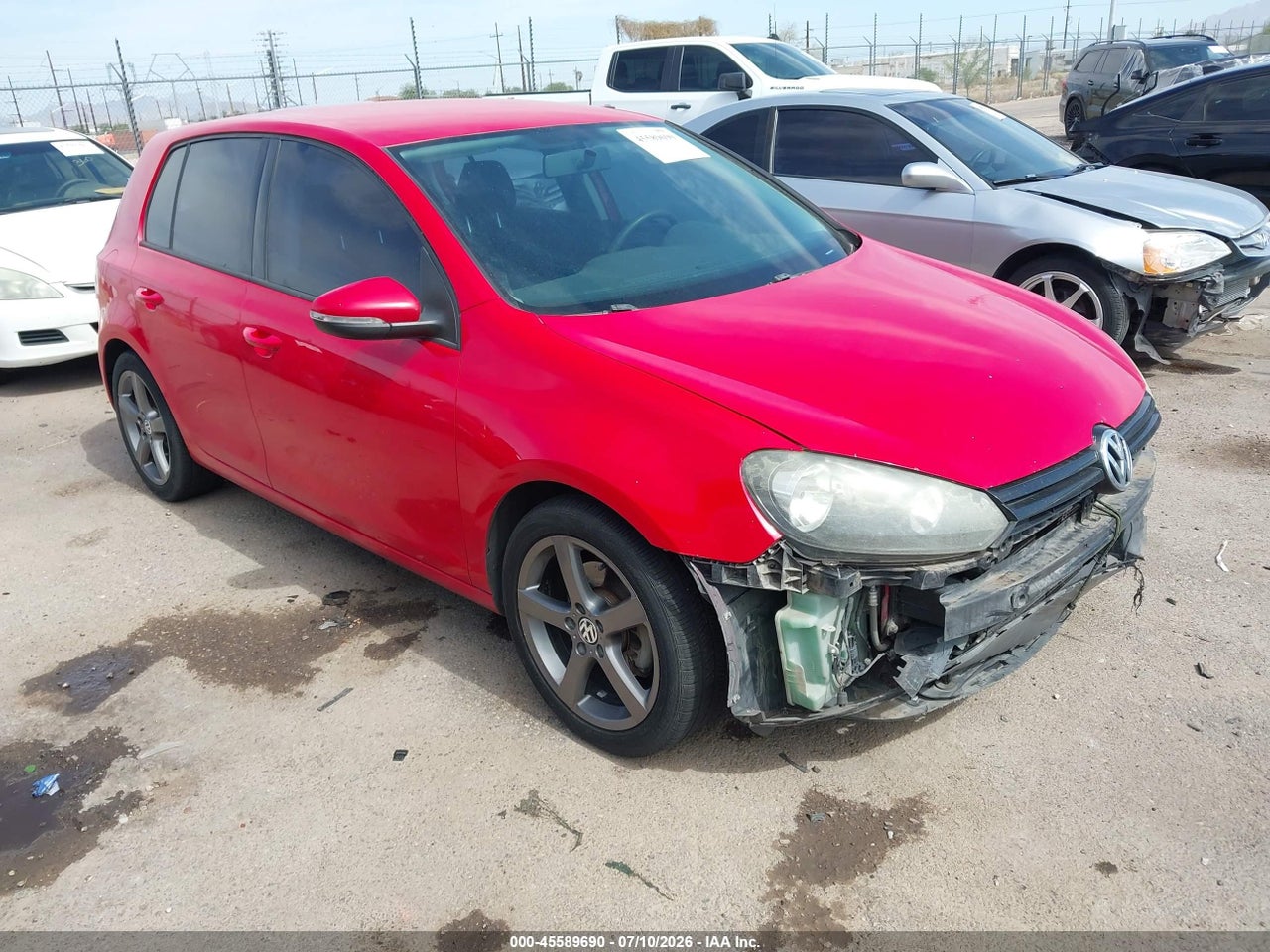 WVWDB7AJ3CW****** · 2012 VOLKSWAGEN GOLF 2.5L 4-DOOR