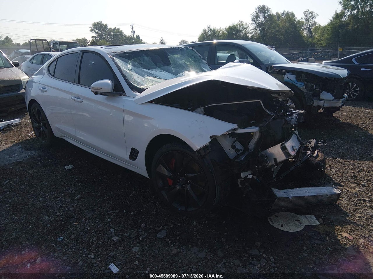 KMTG54TE0NU****** · 2022 GENESIS G70 3.3T AWD