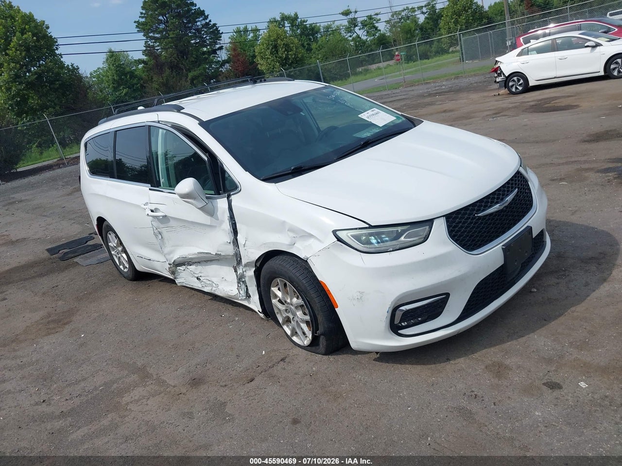2C4RC1BG2NR****** · 2022 CHRYSLER PACIFICA TOURING L