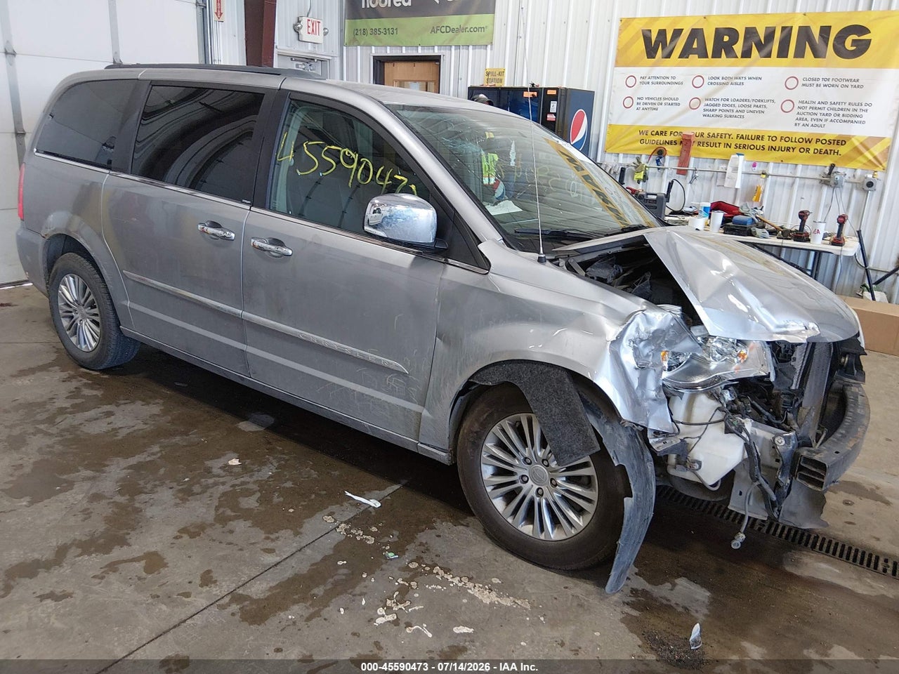 2C4RC1CG7DR****** · 2013 CHRYSLER TOWN &amp; COUNTRY TOURING-L