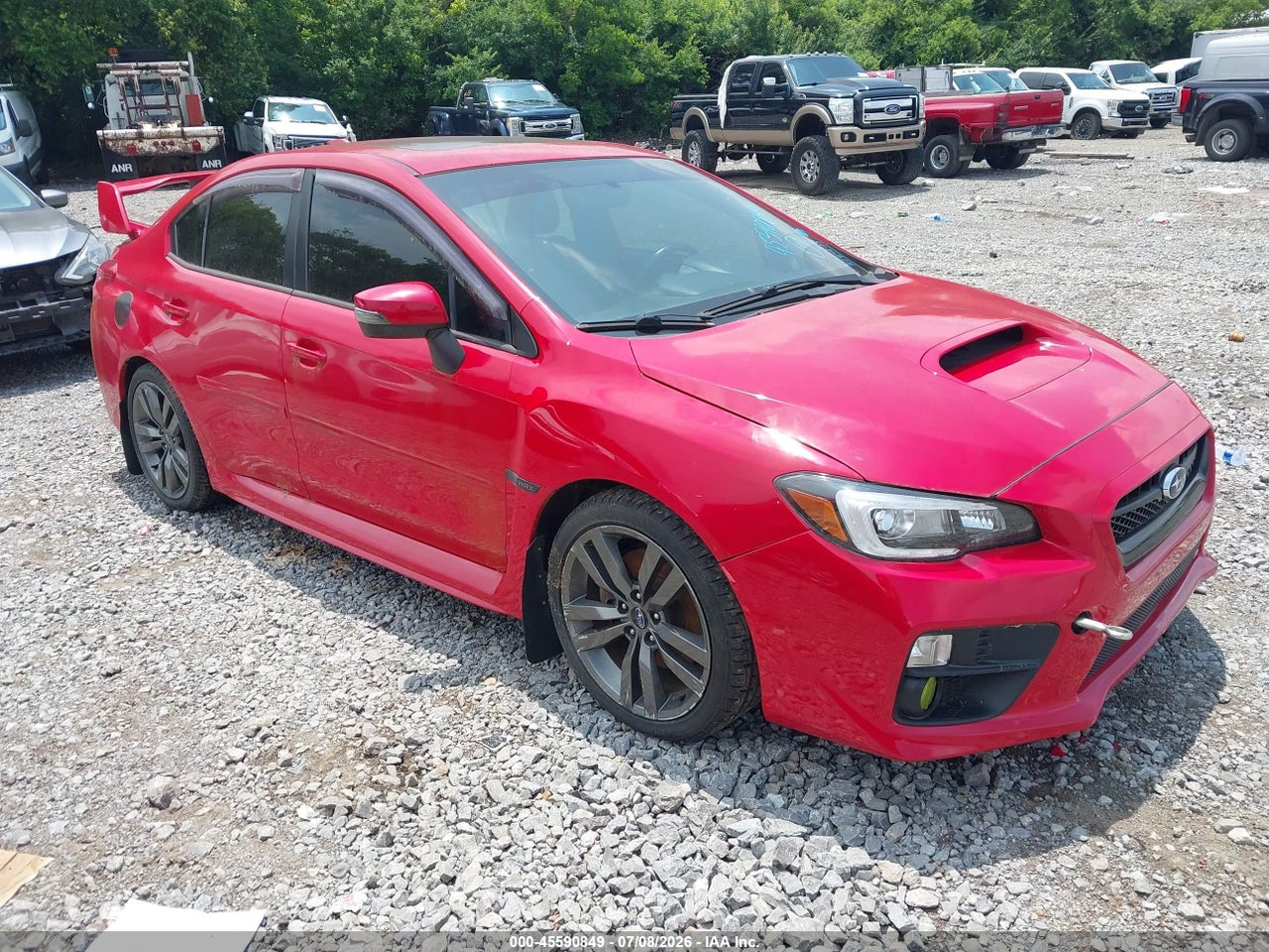 JF1VA1L61H9****** · 2017 SUBARU WRX LIMITED