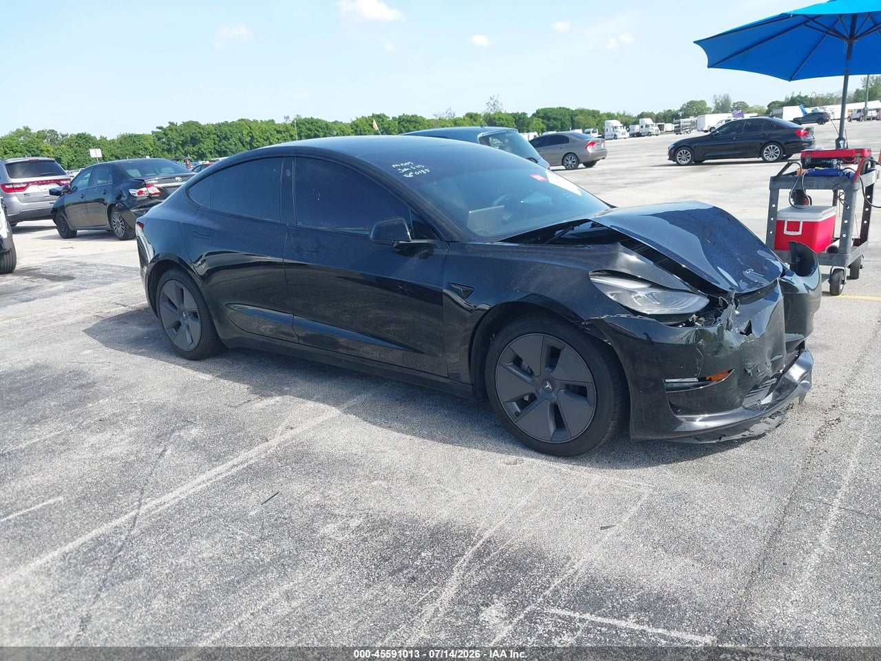 5YJ3E1EA7NF****** · 2022 TESLA MODEL 3 REAR-WHEEL DRIVE
