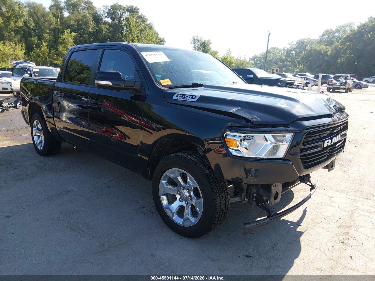 1C6SRFFT0LN****** · 2020 RAM 1500 BIG HORN  4X4 5'7 BOX