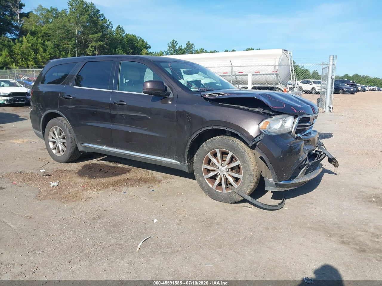 1C4RDHAG5HC****** · 2017 DODGE DURANGO SXT RWD