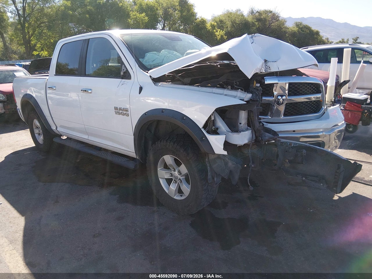 1C6RR7LG4HS****** · 2017 RAM 1500 SLT