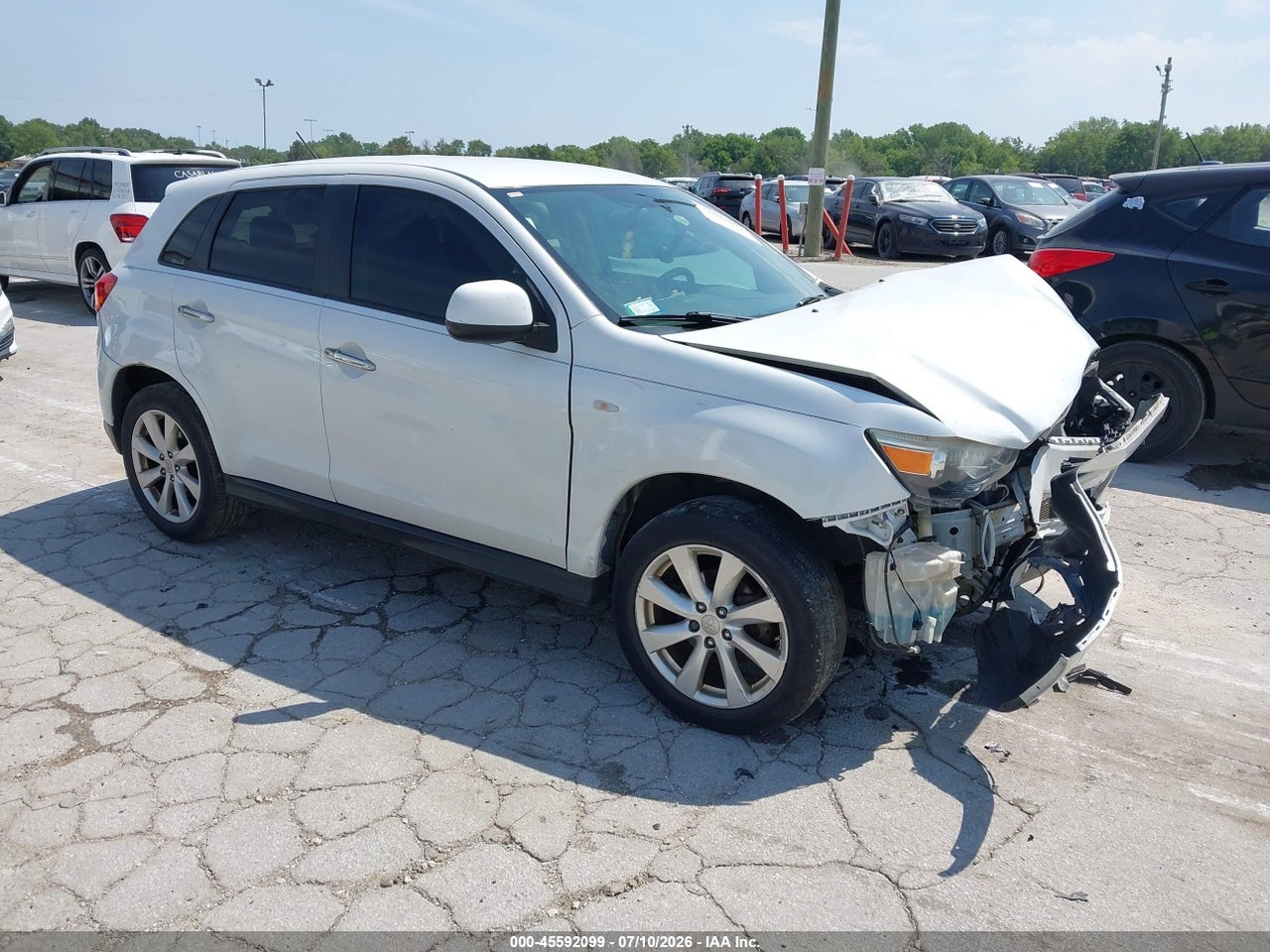 4A4AR3AU6FE****** · 2015 MITSUBISHI OUTLANDER SPORT ES