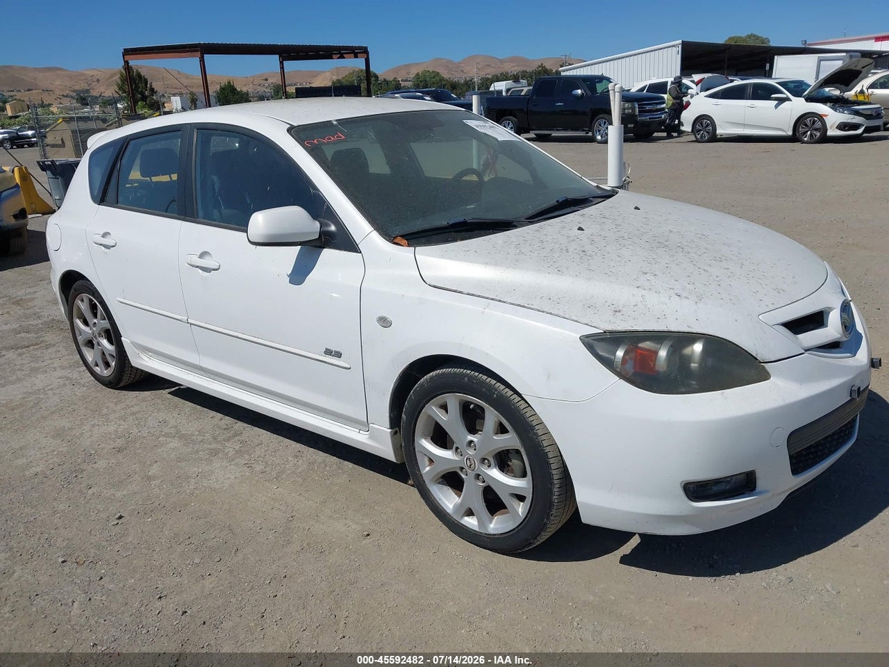 JM1BK144171****** · 2007 MAZDA MAZDA3 S SPORT