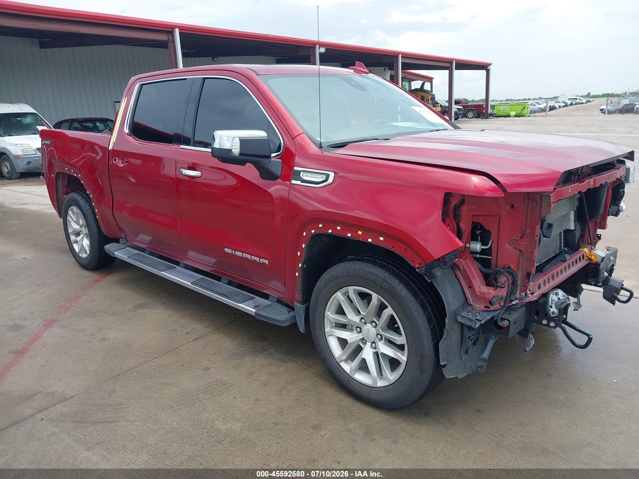 3GTP8DED4MG****** · 2021 GMC SIERRA 1500 2WD  SHORT BOX SLT