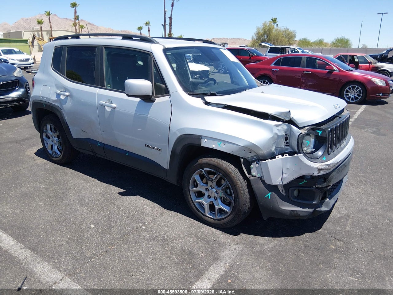 ZACCJABB0JP****** · 2018 JEEP RENEGADE LATITUDE FWD