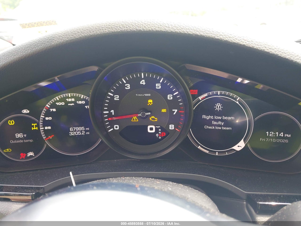 WP1AA2AY3LD****** · 2020 PORSCHE CAYENNE   · 7/11