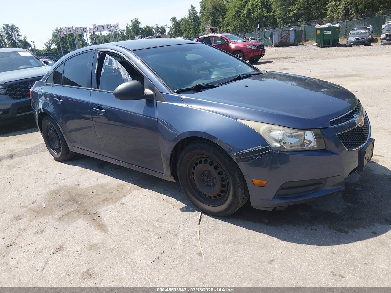 1G1PA5SG7E7****** · 2014 CHEVROLET CRUZE LS AUTO