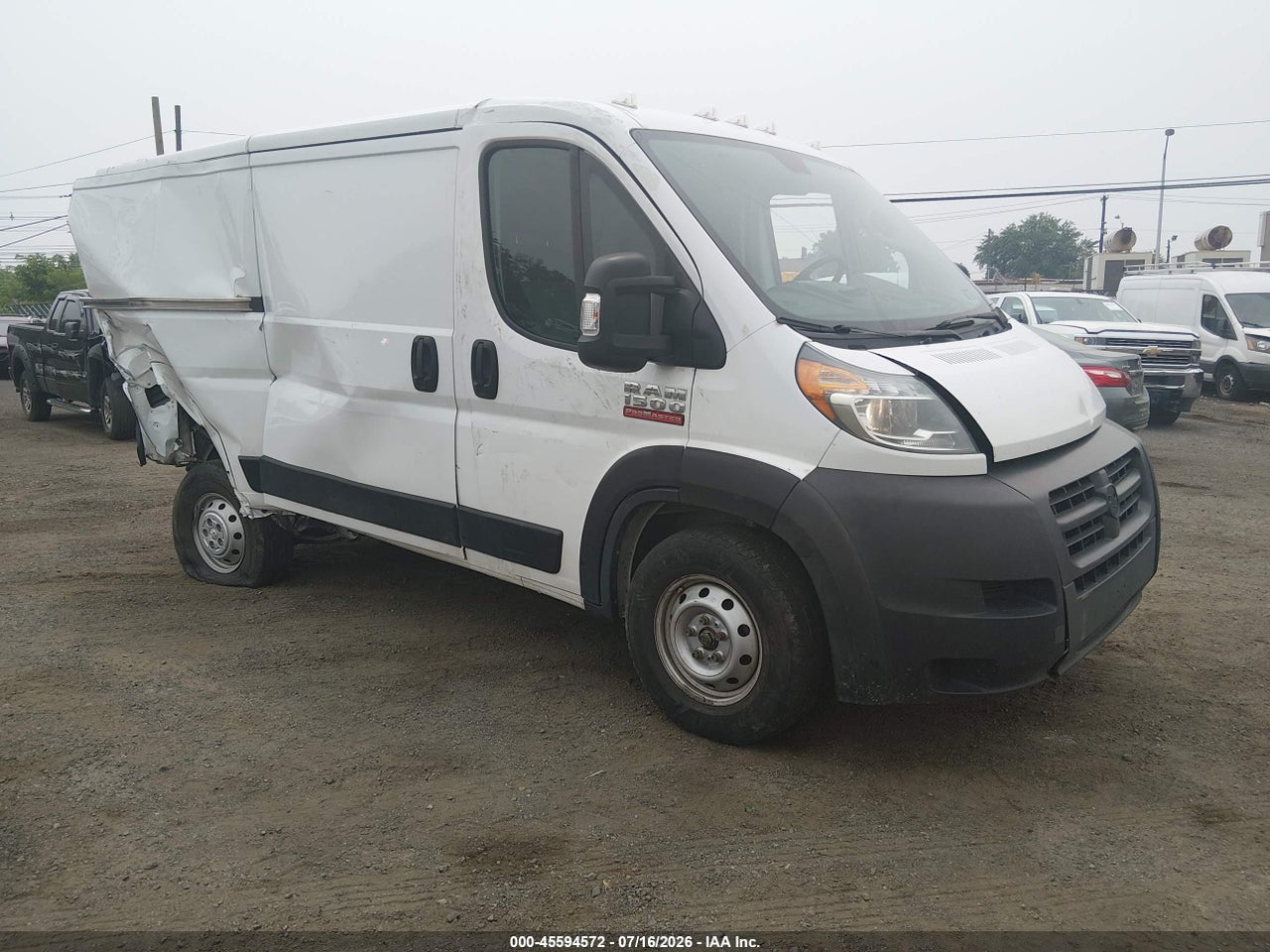 3C6TRVAG8LE****** · 2020 RAM PROMASTER 1500 LOW ROOF 136 WB