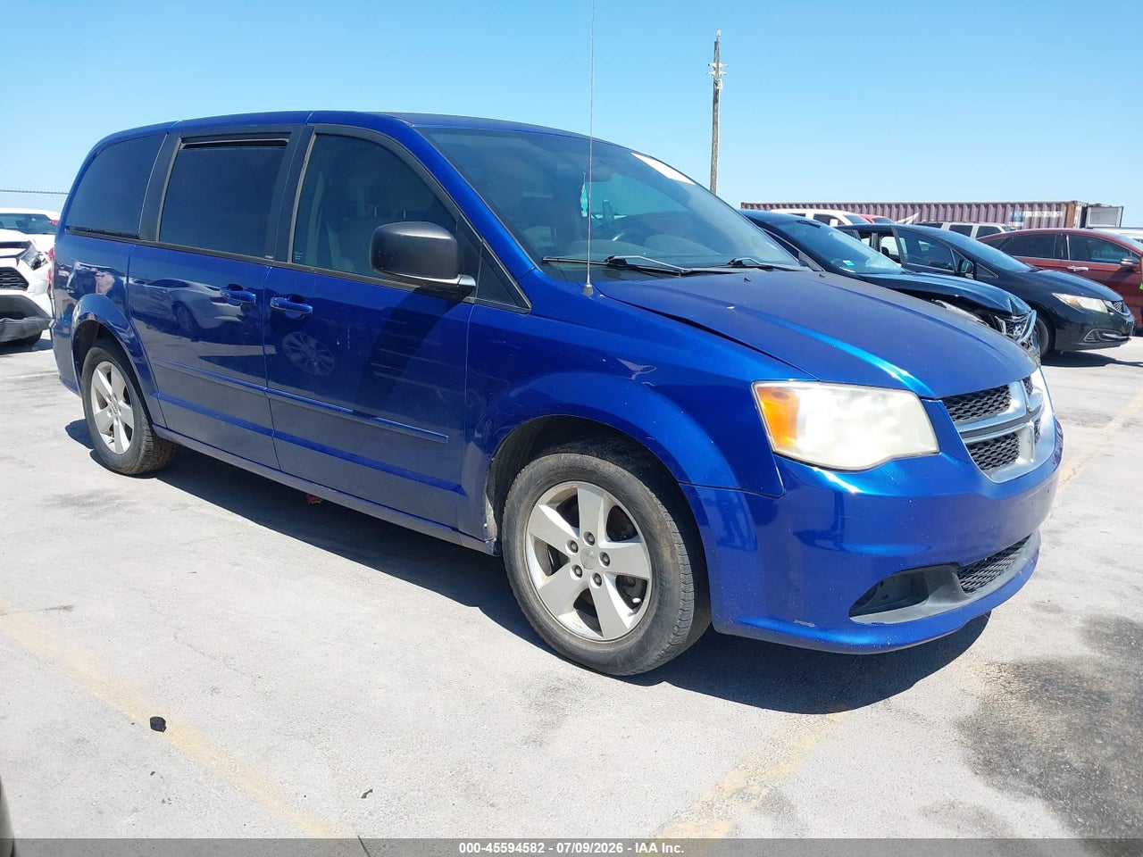 2C4RDGBG4DR****** · 2013 DODGE GRAND CARAVAN SE