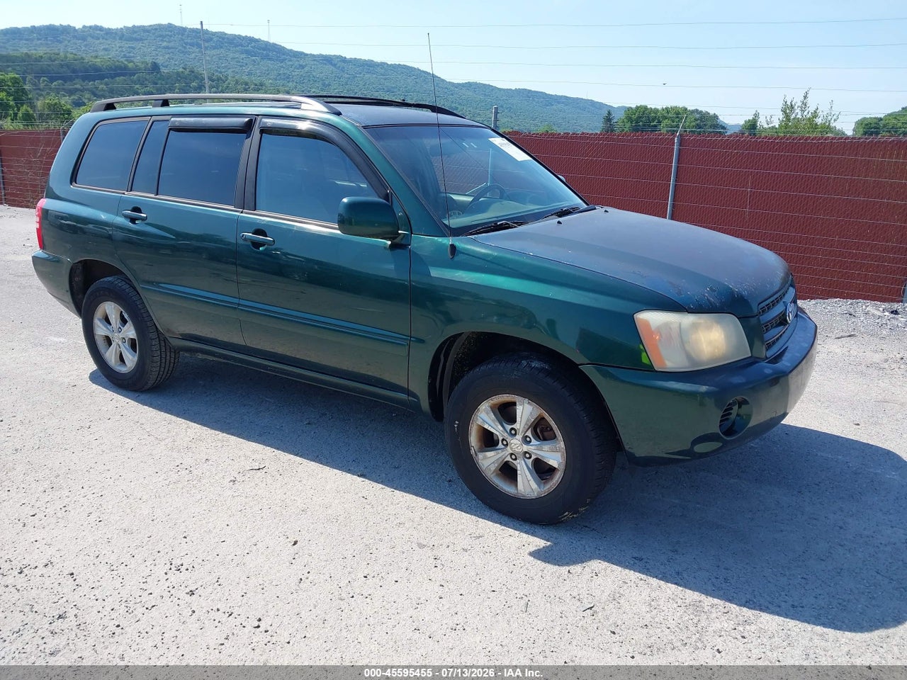 JTEHF21A710****** · 2001 TOYOTA HIGHLANDER V6
