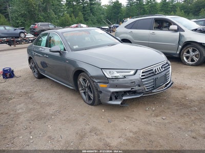 WAUENAF46JA****** · 2018 AUDI A4 2.0T PREMIUM/2.0T TECH PREMIUM
