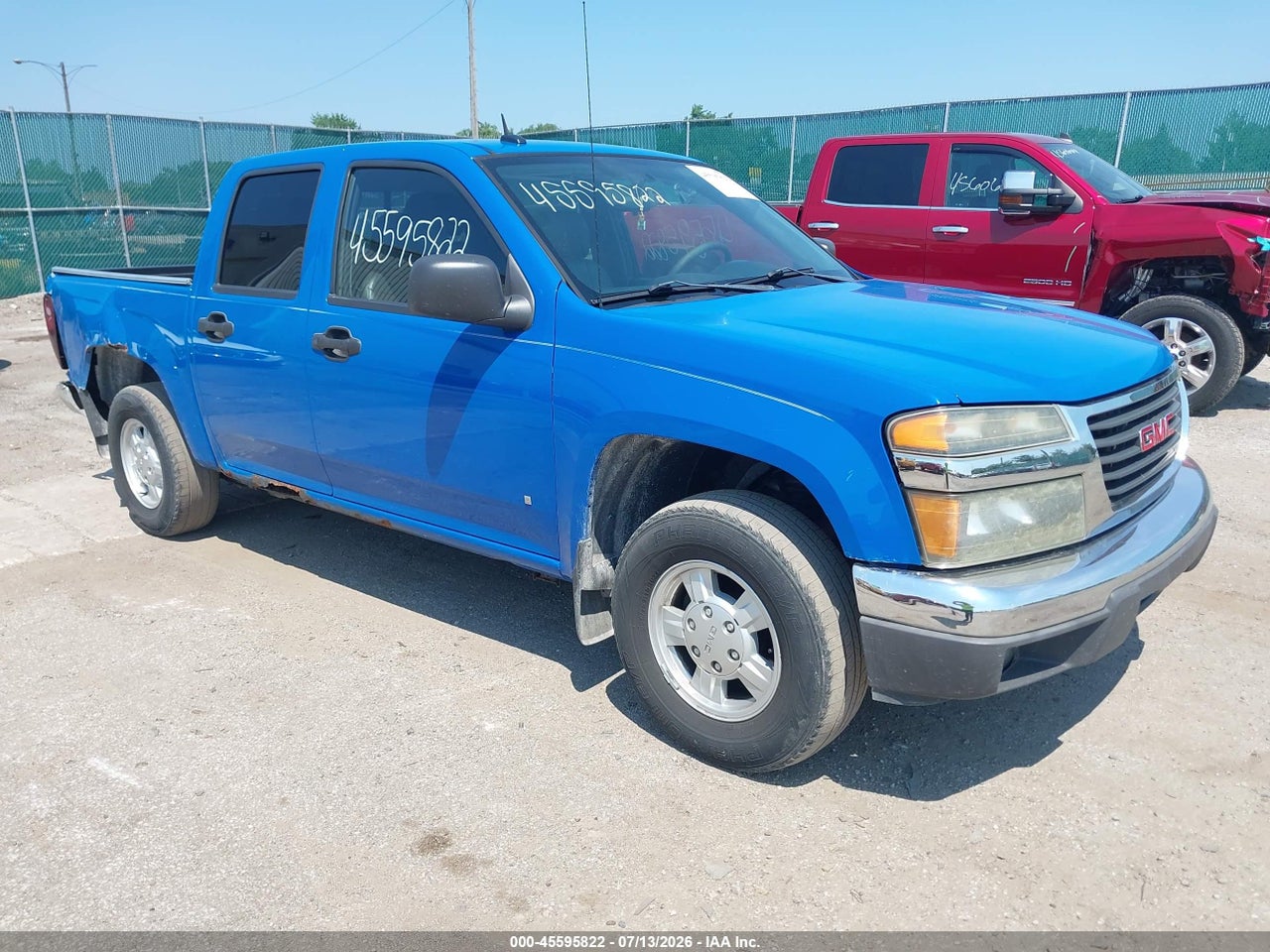 1GTCS139578****** · 2007 GMC CANYON SLE1