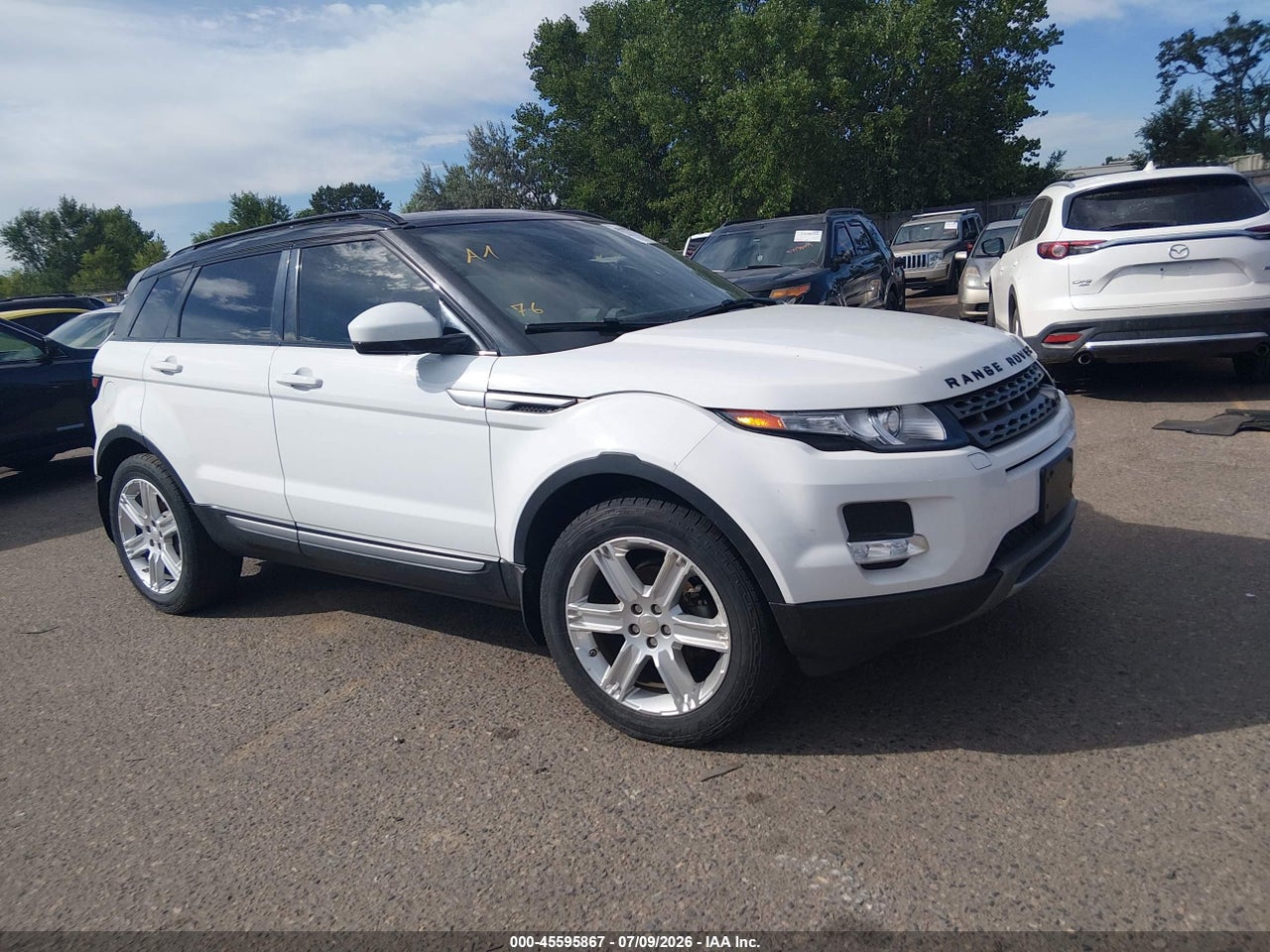 SALVP2BGXEH****** · 2014 LAND ROVER RANGE ROVER EVOQUE PURE