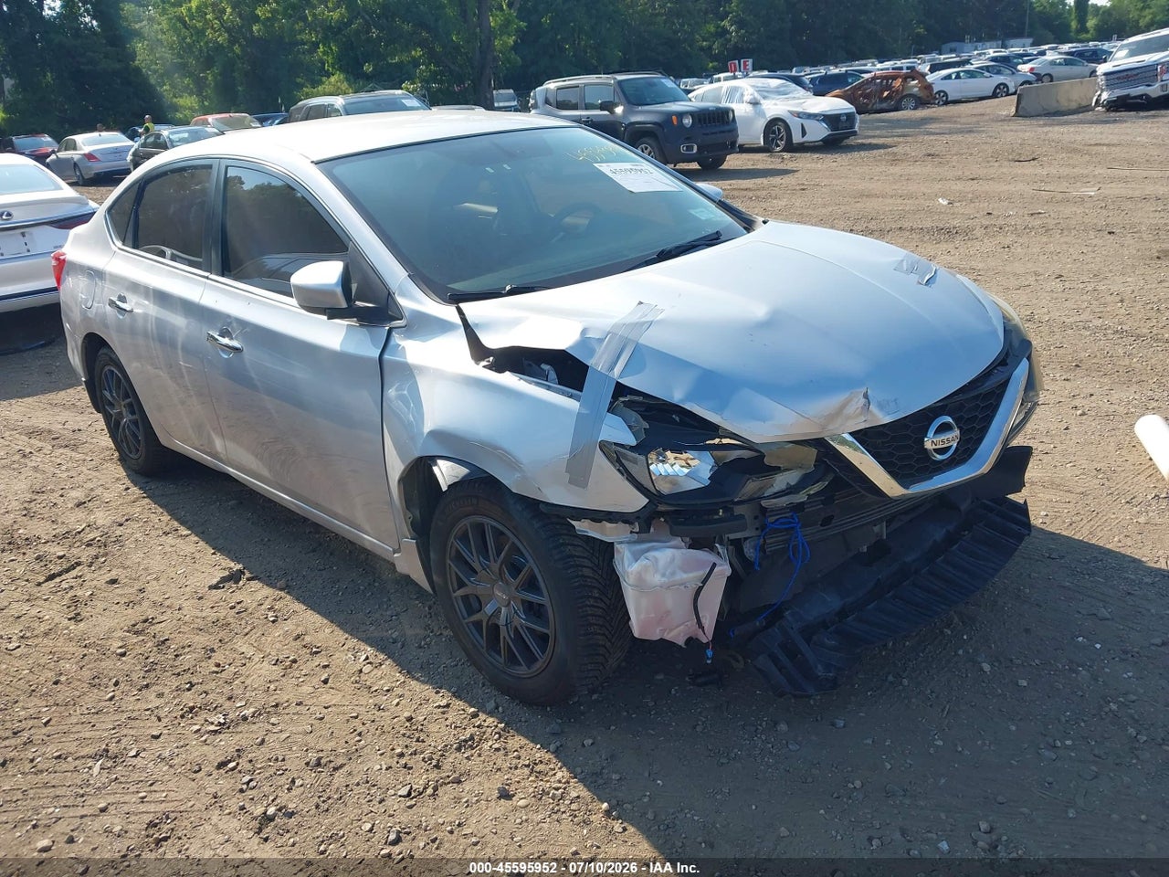 3N1AB7AP7HY****** · 2017 NISSAN SENTRA SV