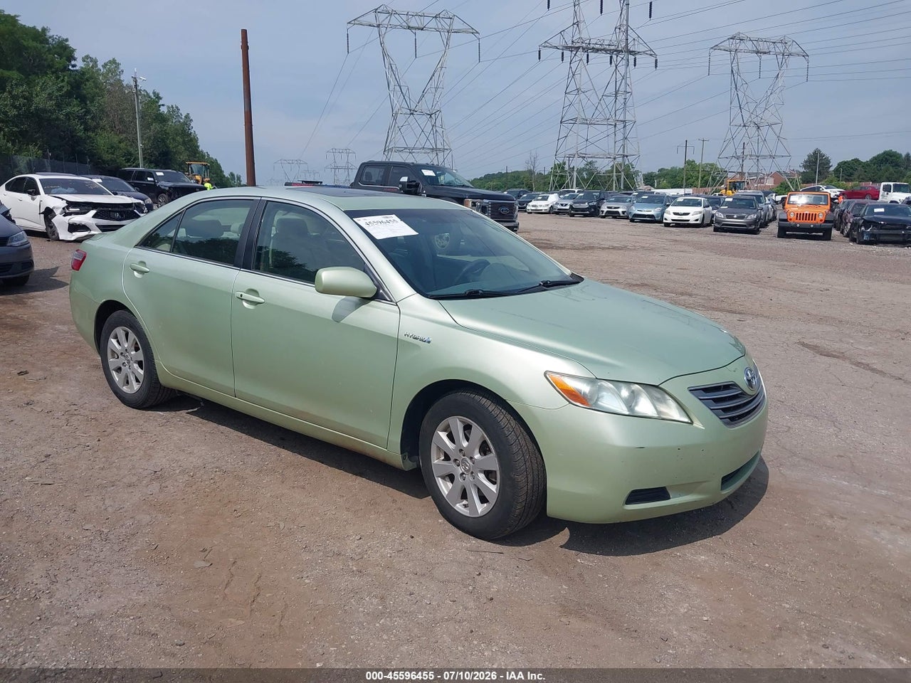 4T1BB46K17U****** · 2007 TOYOTA CAMRY HYBRID