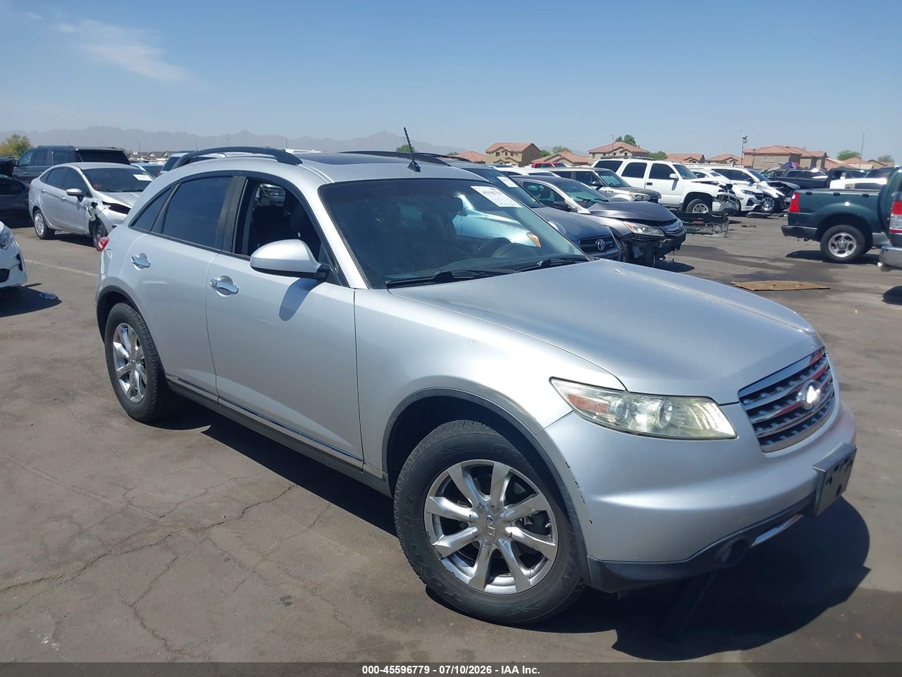 JNRAS08U78X****** · 2008 INFINITI FX35