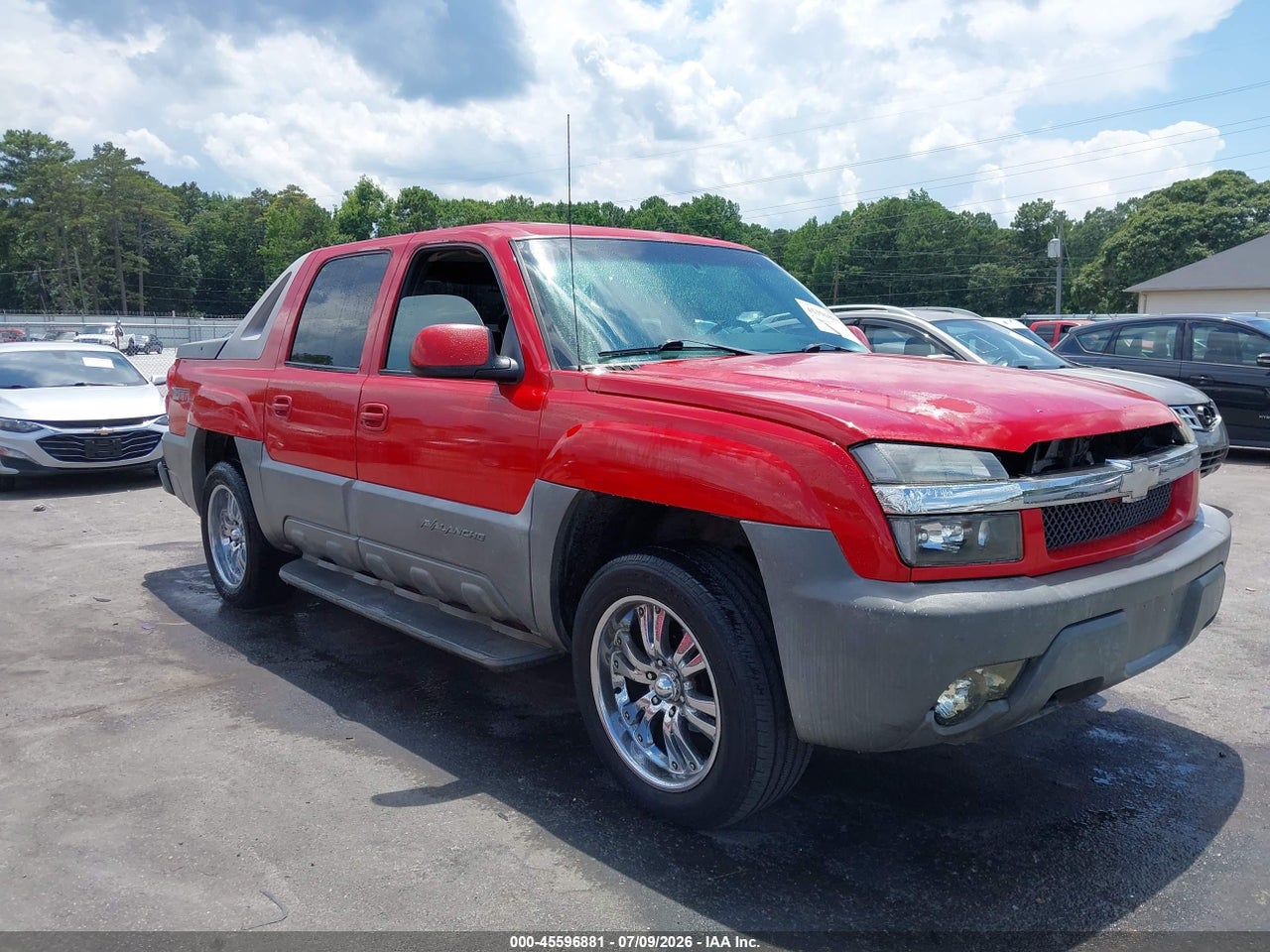 3GNEC13T42G****** · 2002 CHEVROLET AVALANCHE 1500