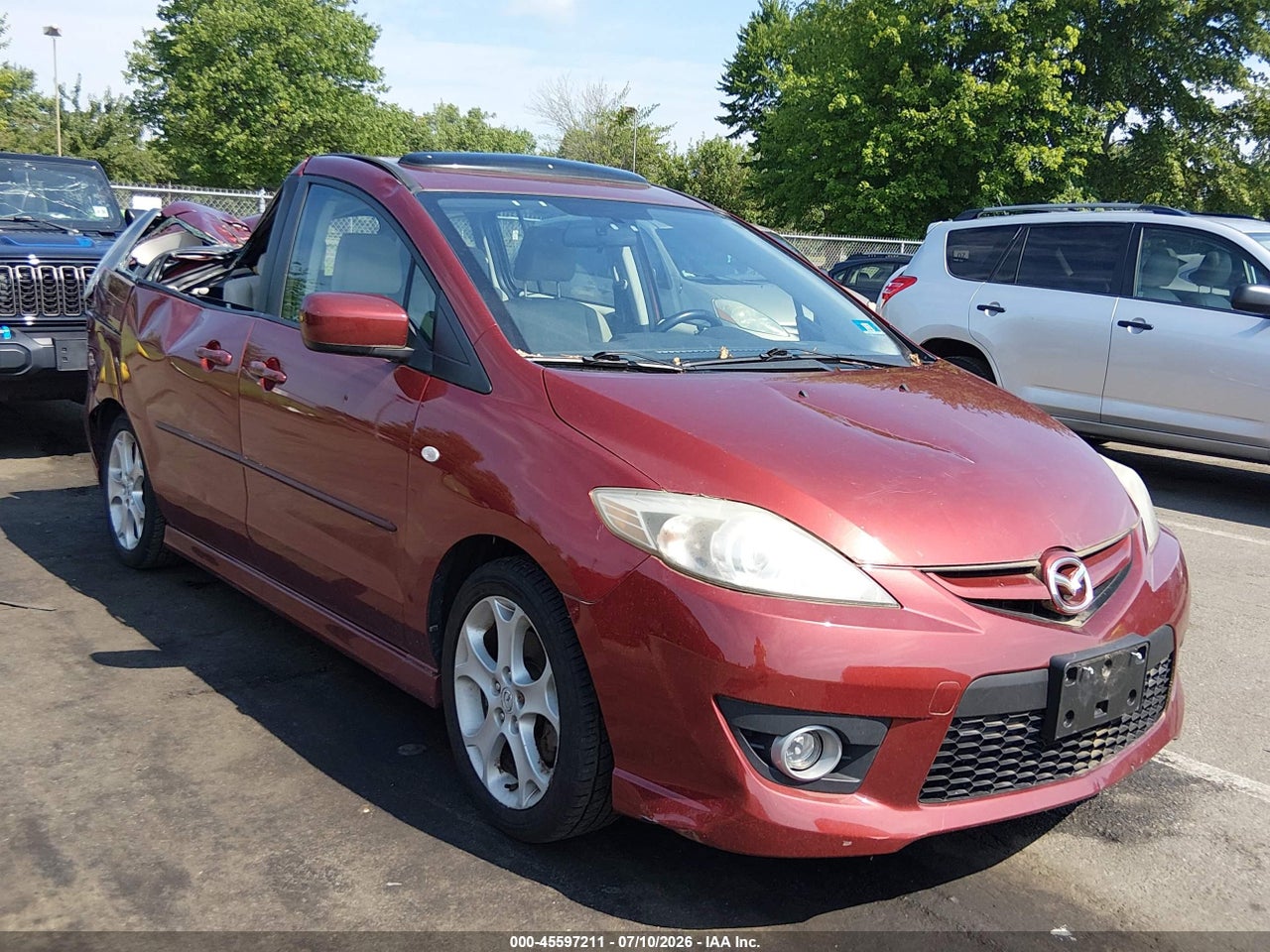 JM1CR29L580****** · 2008 MAZDA MAZDA5 TOURING