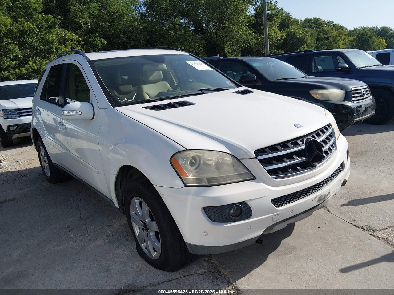 4JGBB86E07A****** · 2007 MERCEDES-BENZ ML 350 4MATIC