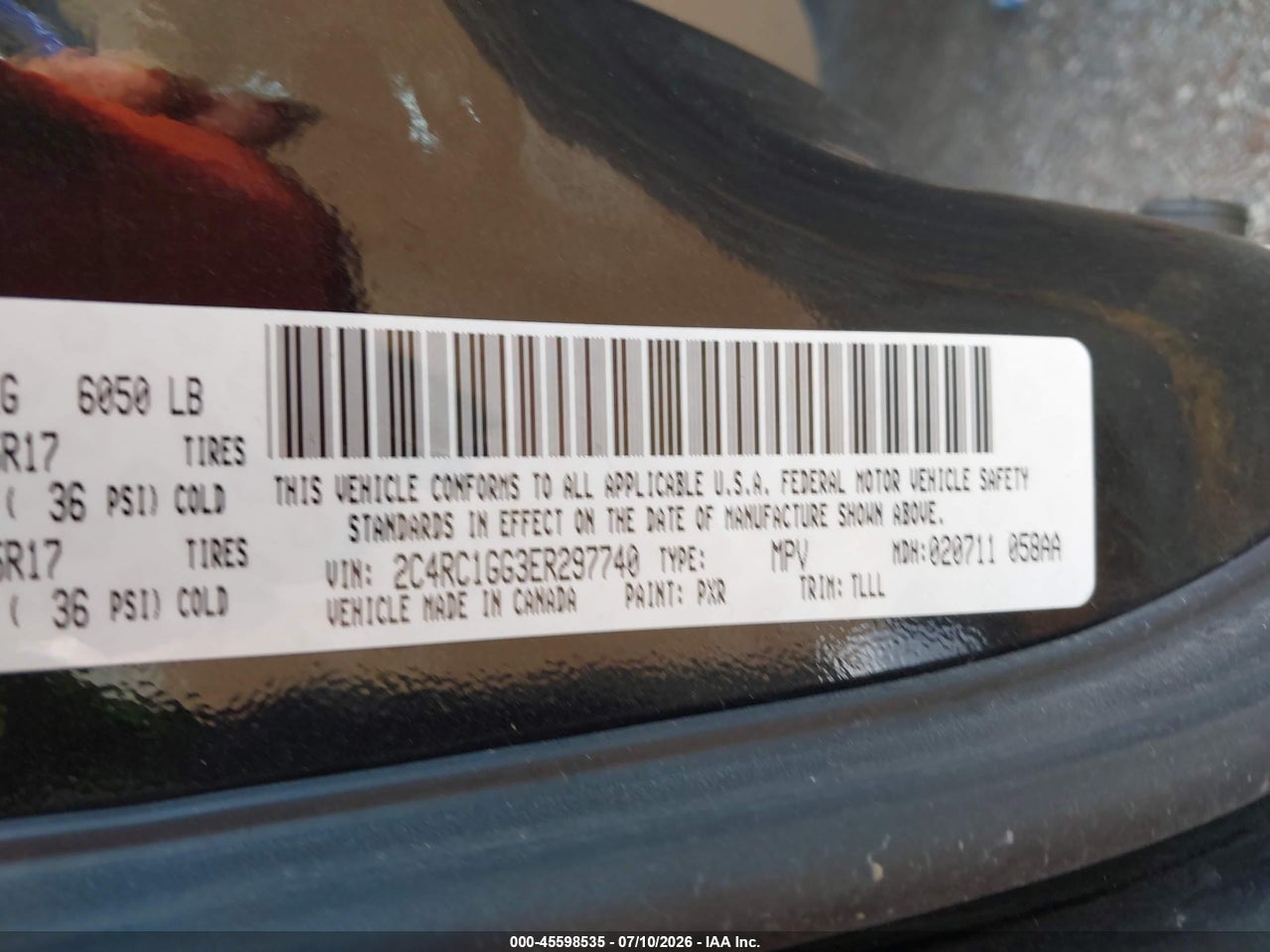 2014 CHRYSLER TOWN &amp; COUNTRY LIMITED · 9/11