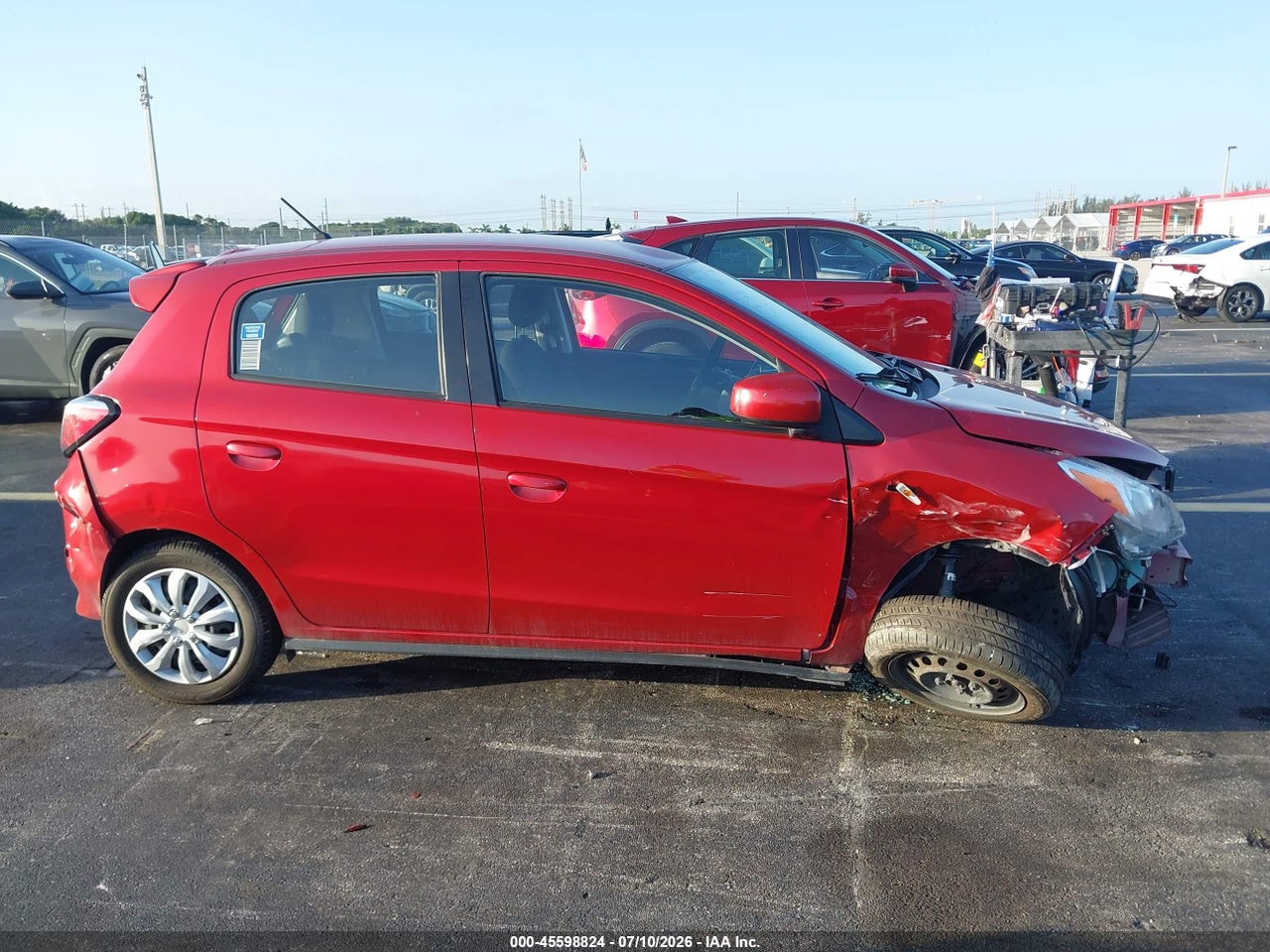 2021 MITSUBISHI MIRAGE CARBONITE EDITION/ES/LE · 6/10