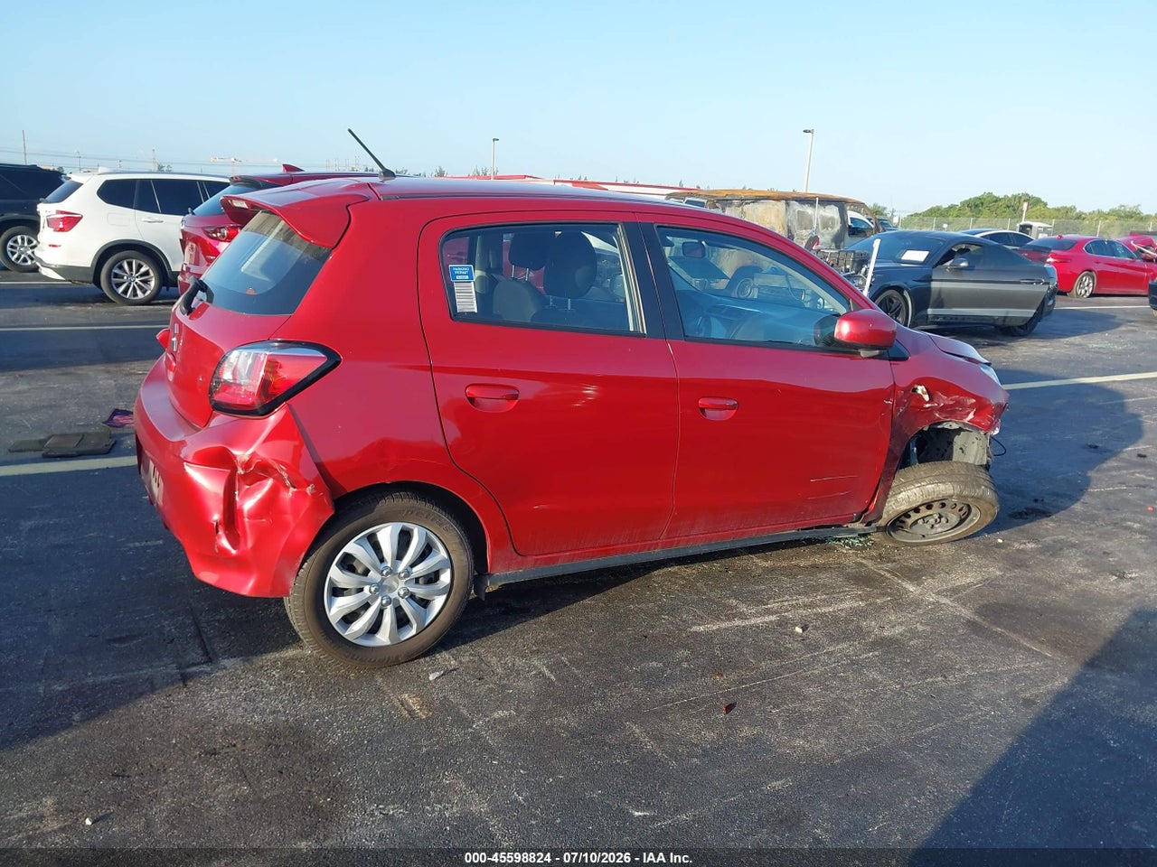 2021 MITSUBISHI MIRAGE CARBONITE EDITION/ES/LE · 4/10