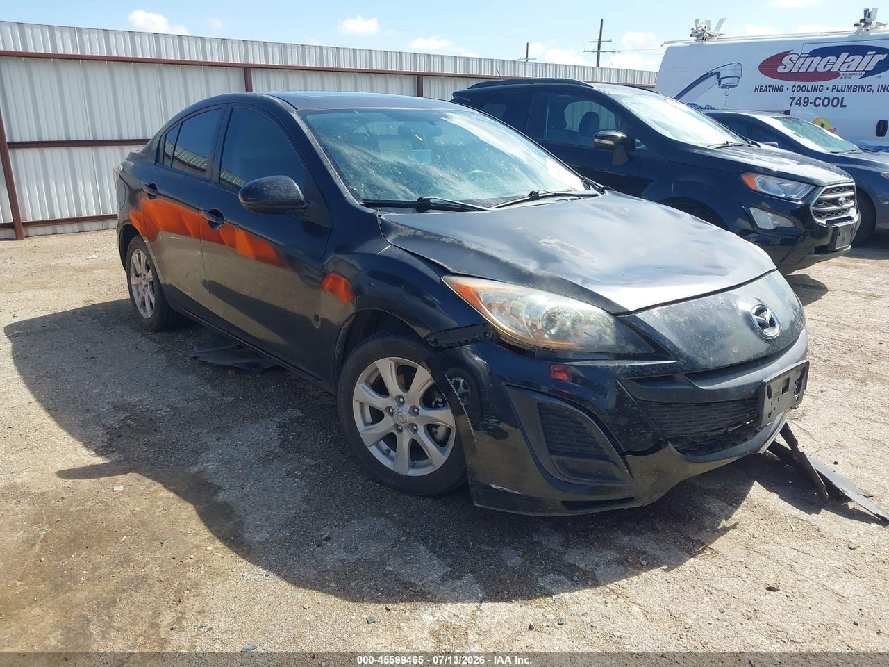 JM1BL1VF9B1****** · 2011 MAZDA MAZDA3 I TOURING