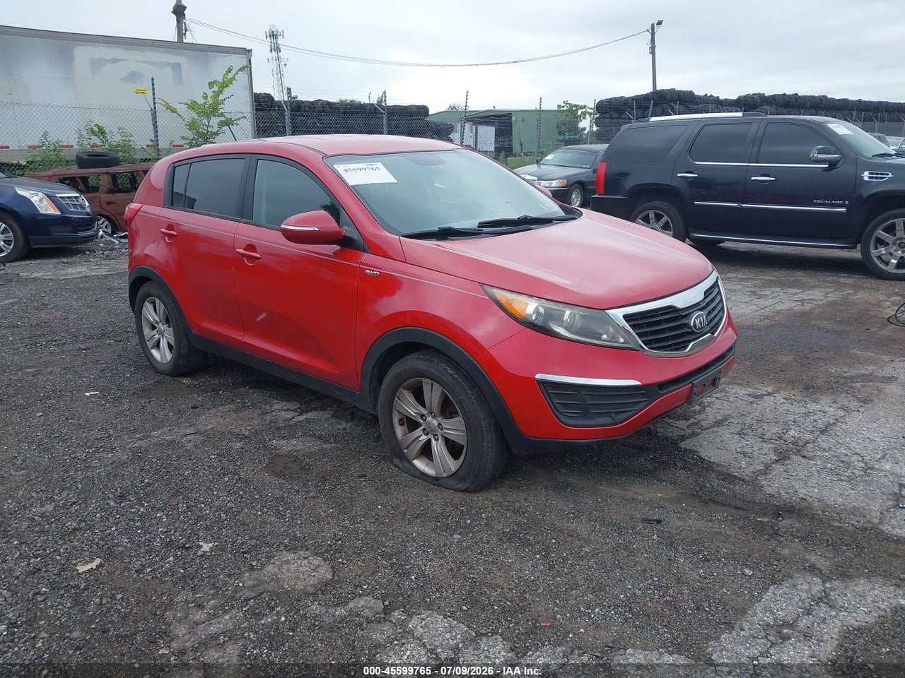 KNDPBCA22D7****** · 2013 KIA SPORTAGE LX