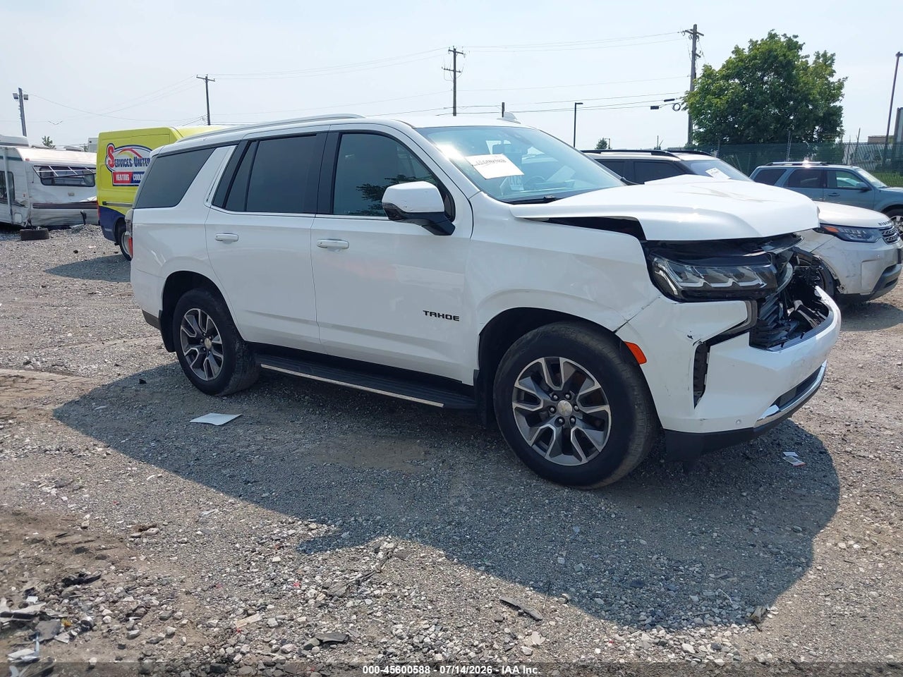 1GNSKNKD4MR****** · 2021 CHEVROLET TAHOE 4WD LT