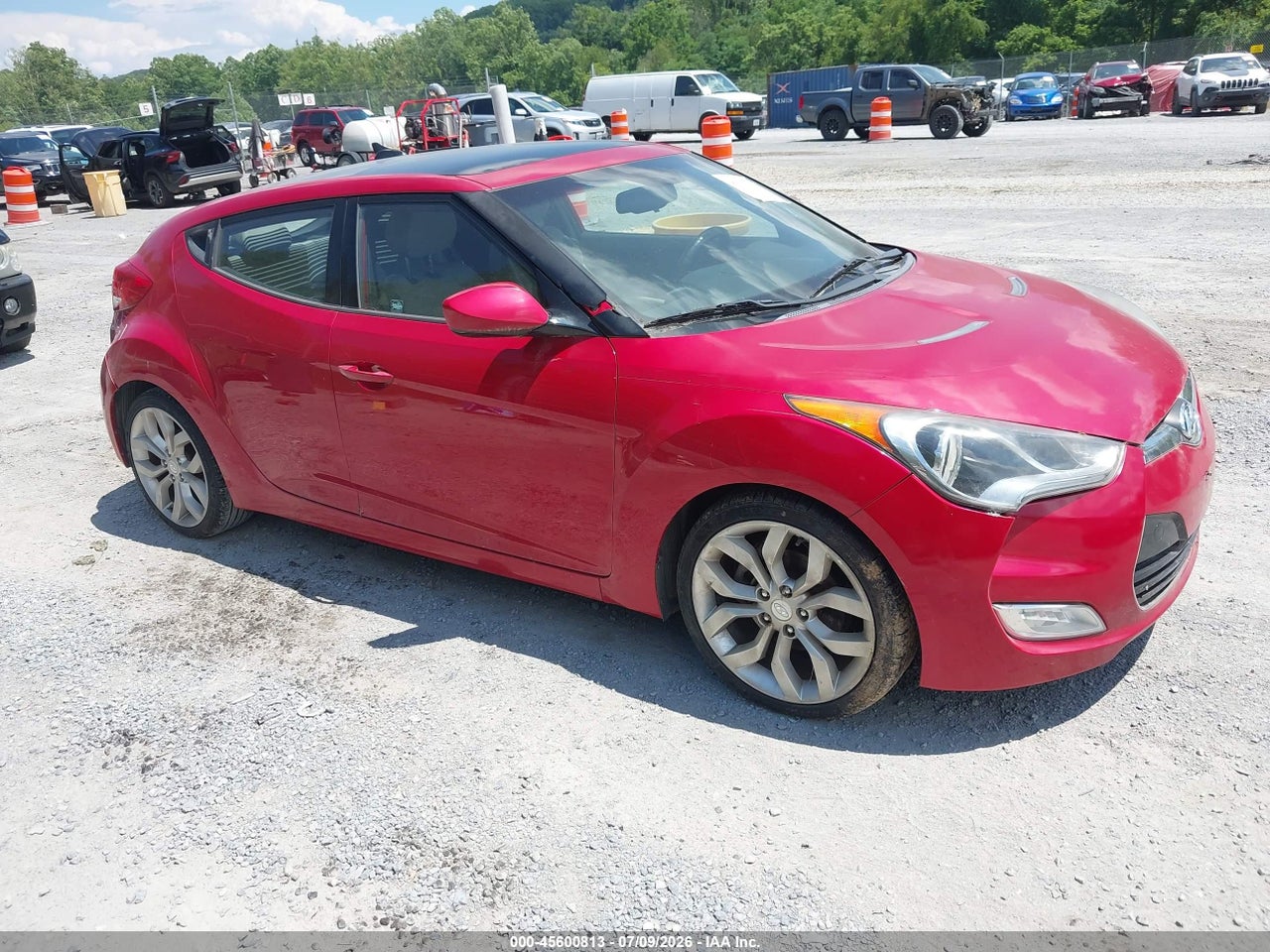 KMHTC6AD7CU****** · 2012 HYUNDAI VELOSTER BASE W/GRAY
